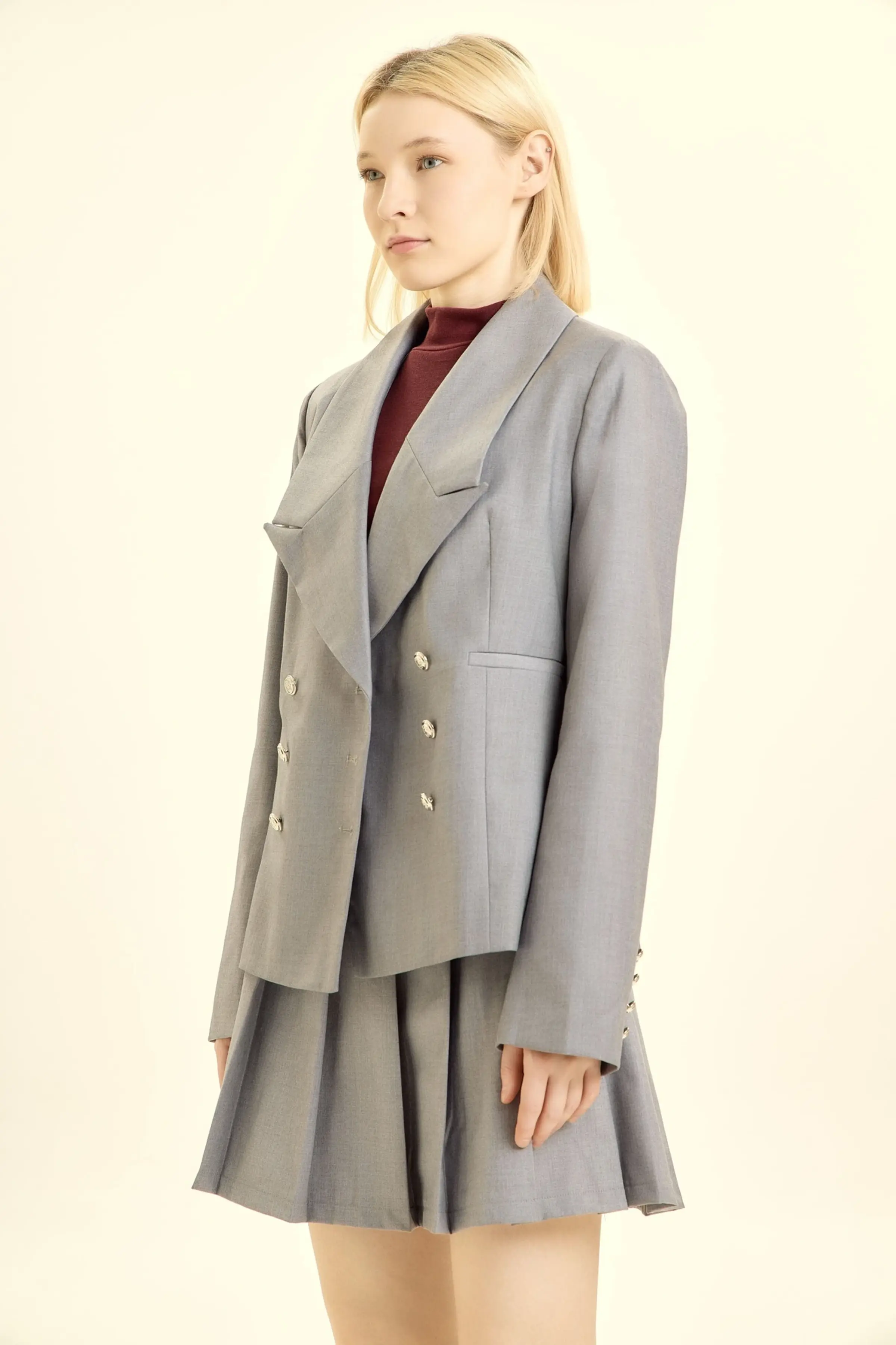 Жакет серый для женщин 46139-61 64