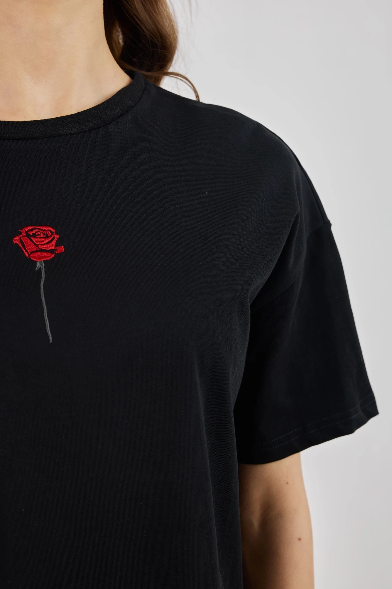 Футболка черный для женщин 41176-1 67