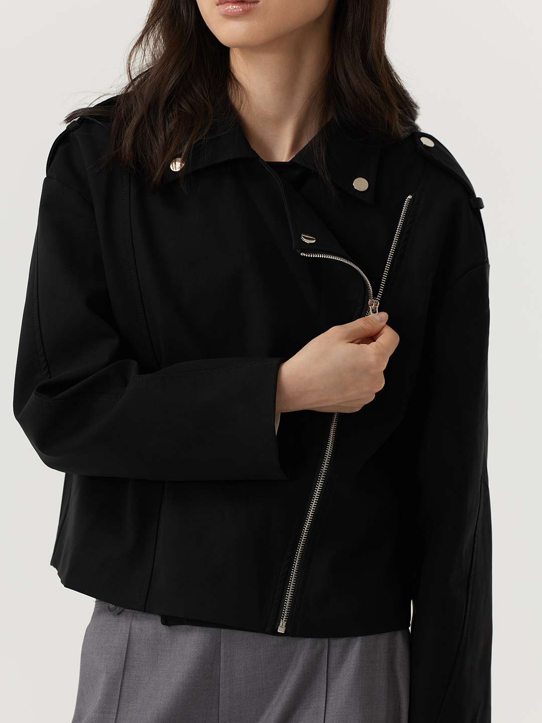 Куртка черный для женщин 48296-1 47