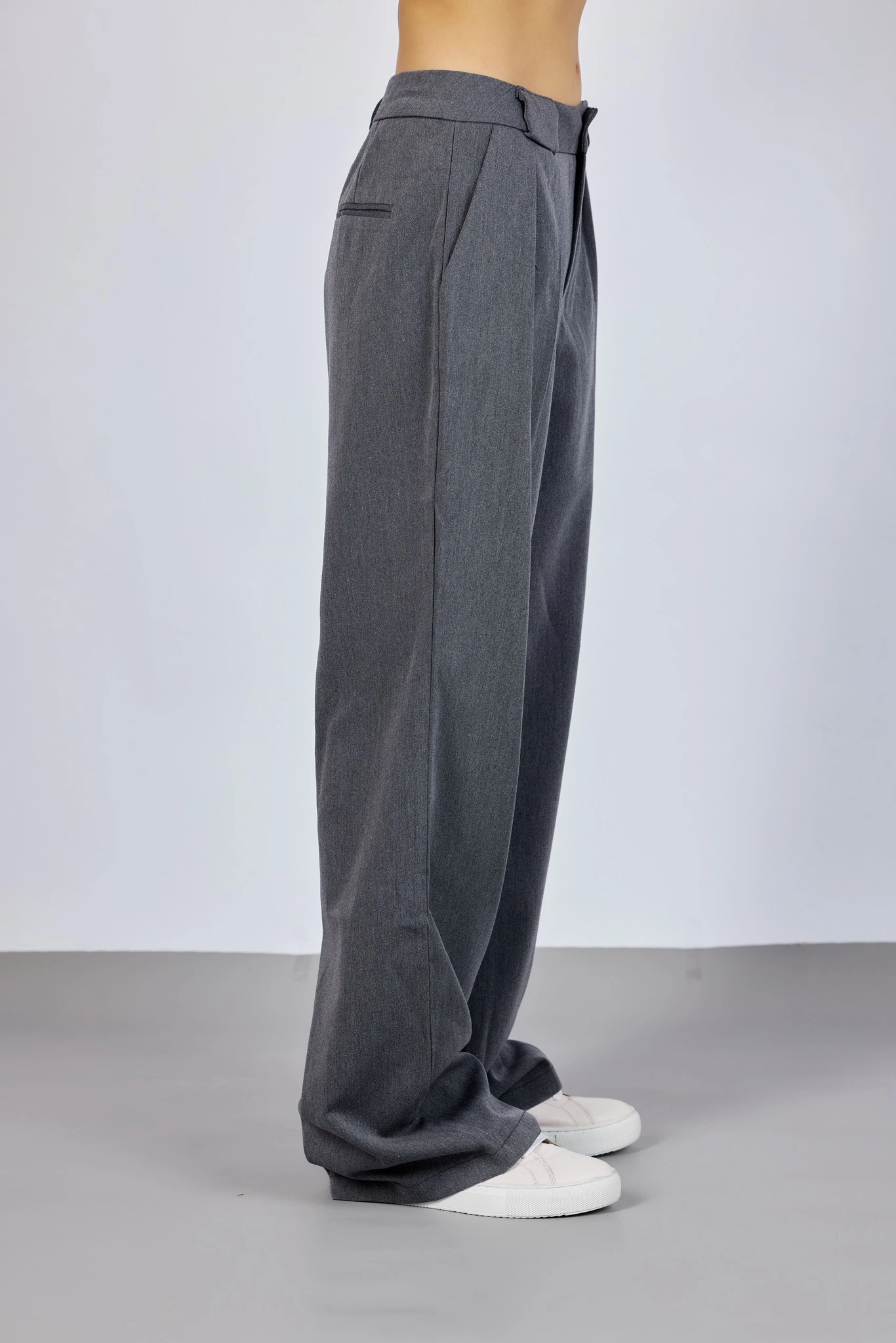 Брюки серый для женщин 43104-61 71