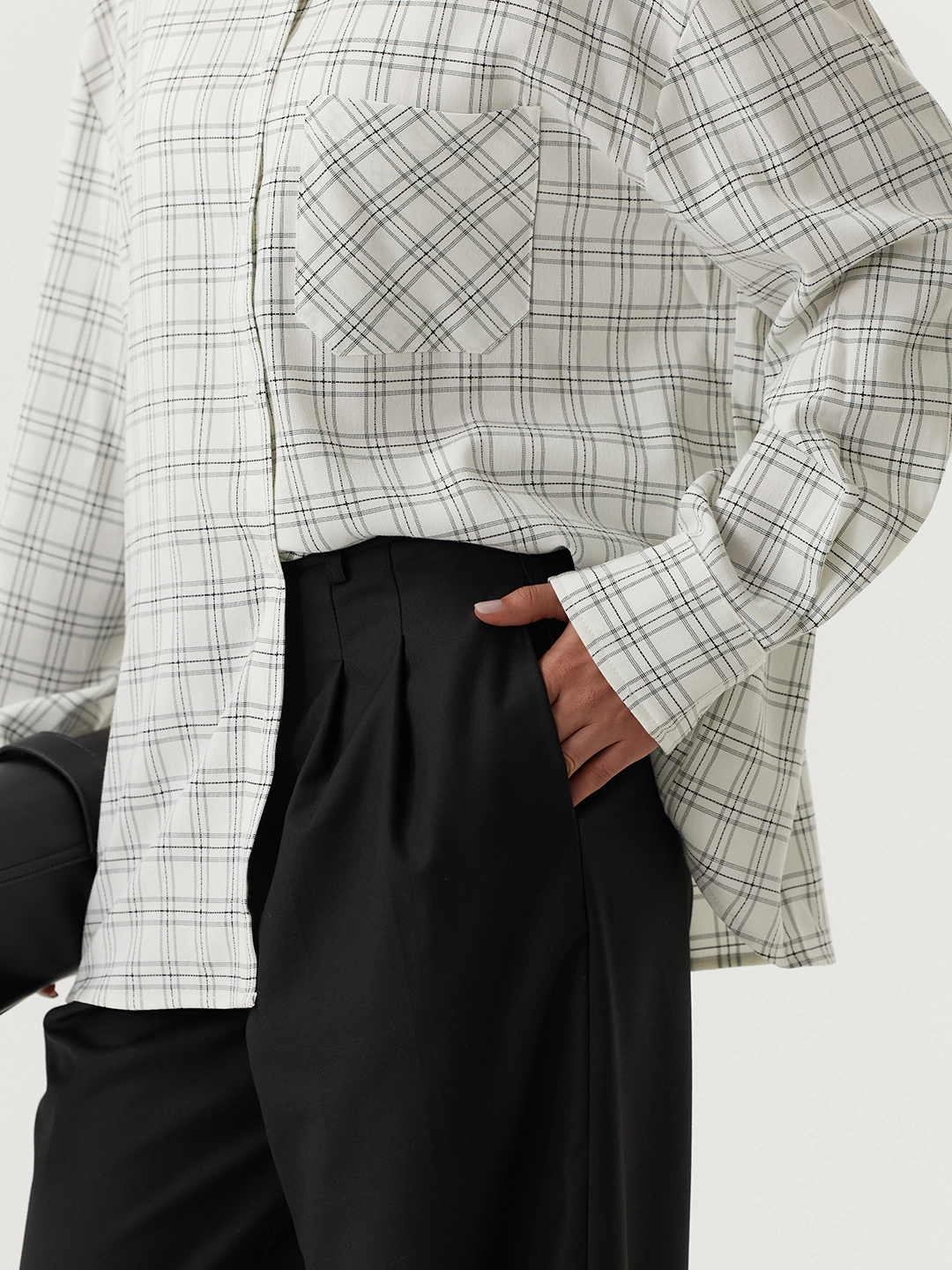 Брюки черный для женщин 48109-1 71