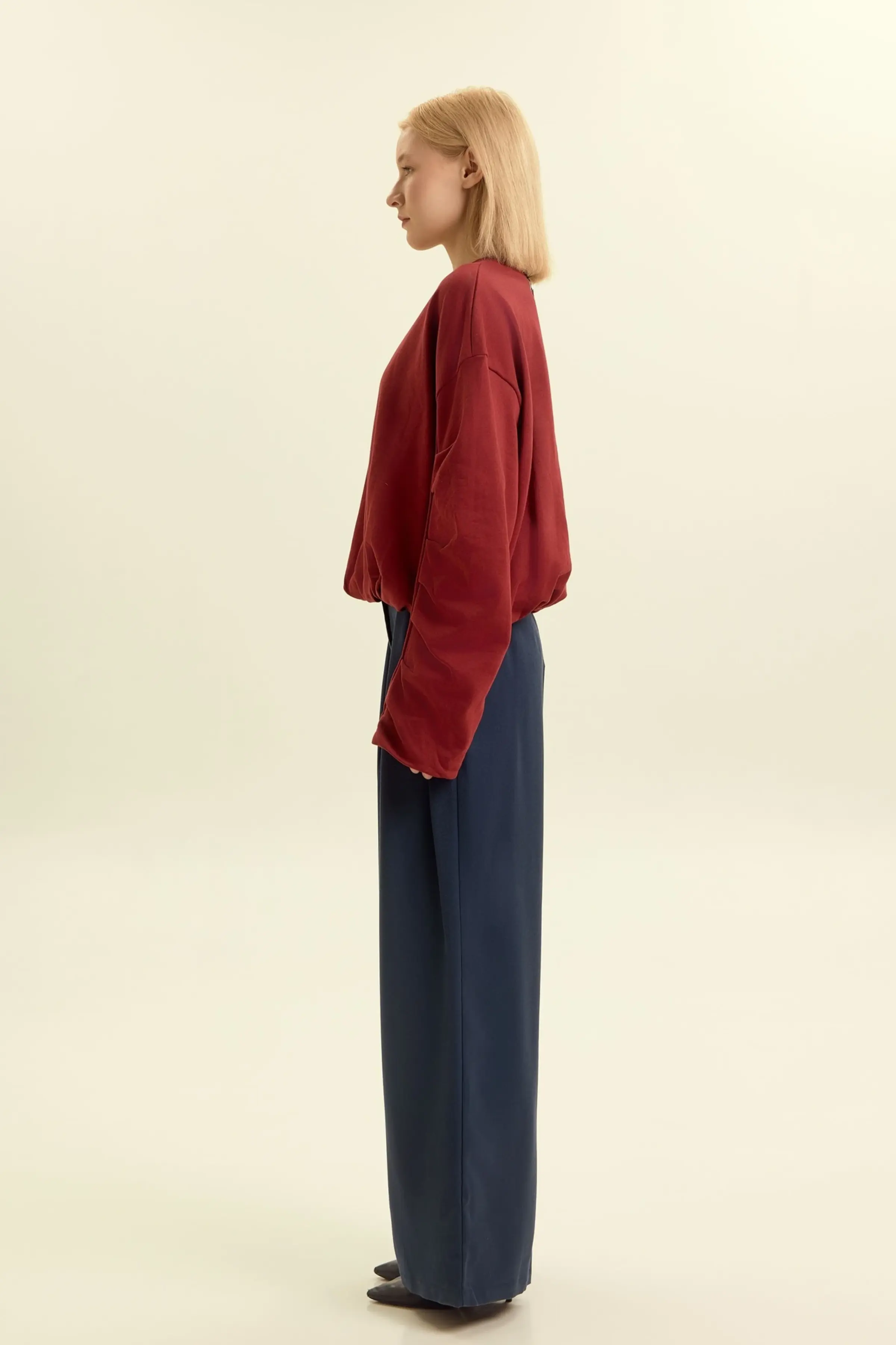 Толстовка бордовый для женщин 46210-67 55