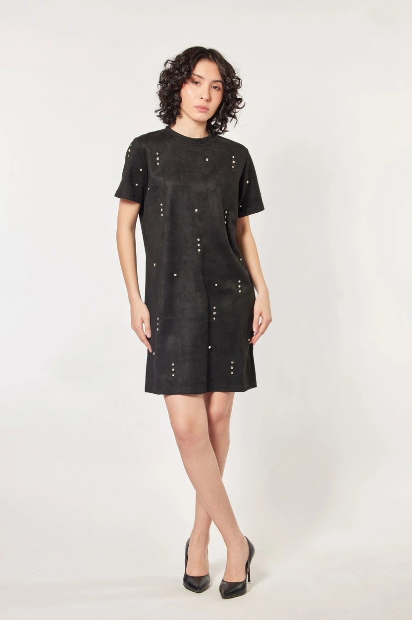 Платье черный для женщин 44235-1 54