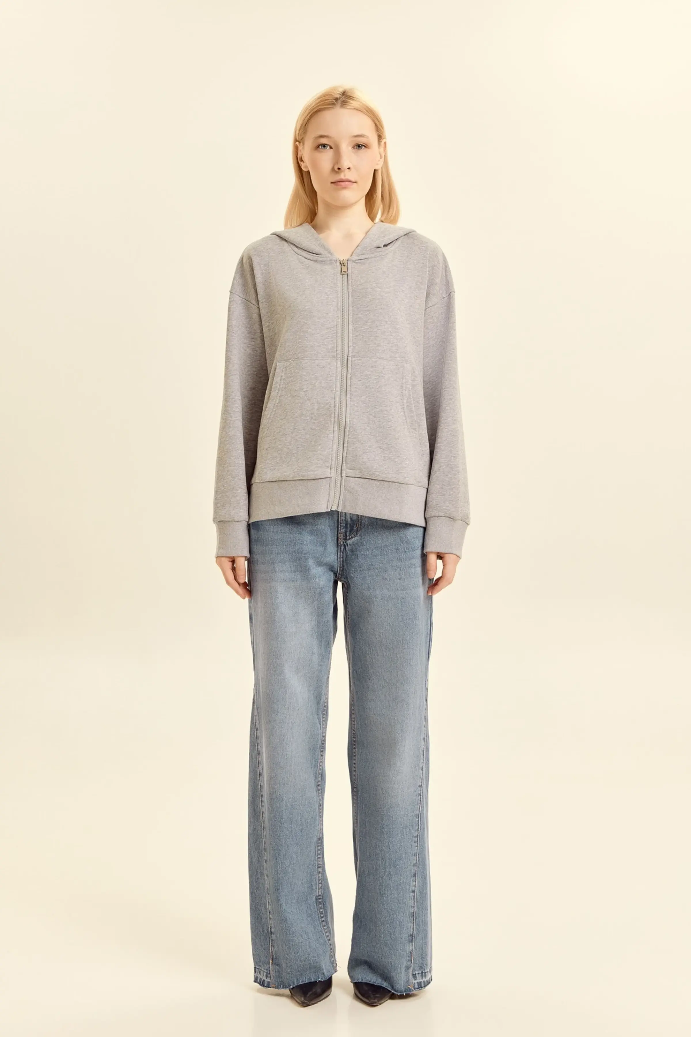 Джинсы голубой для женщин 46269-10 74