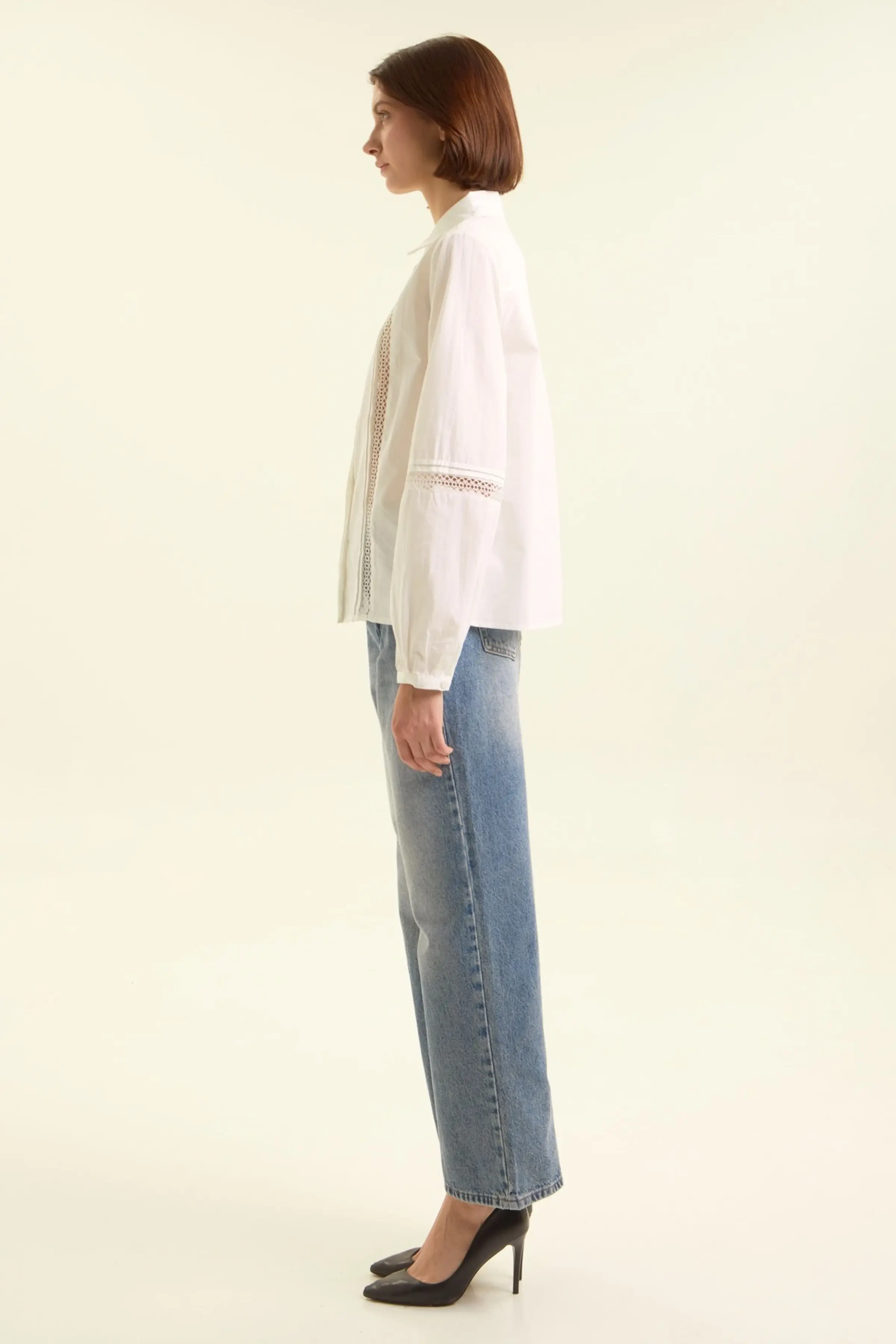 Джинсы голубой для женщин 47214-10 74