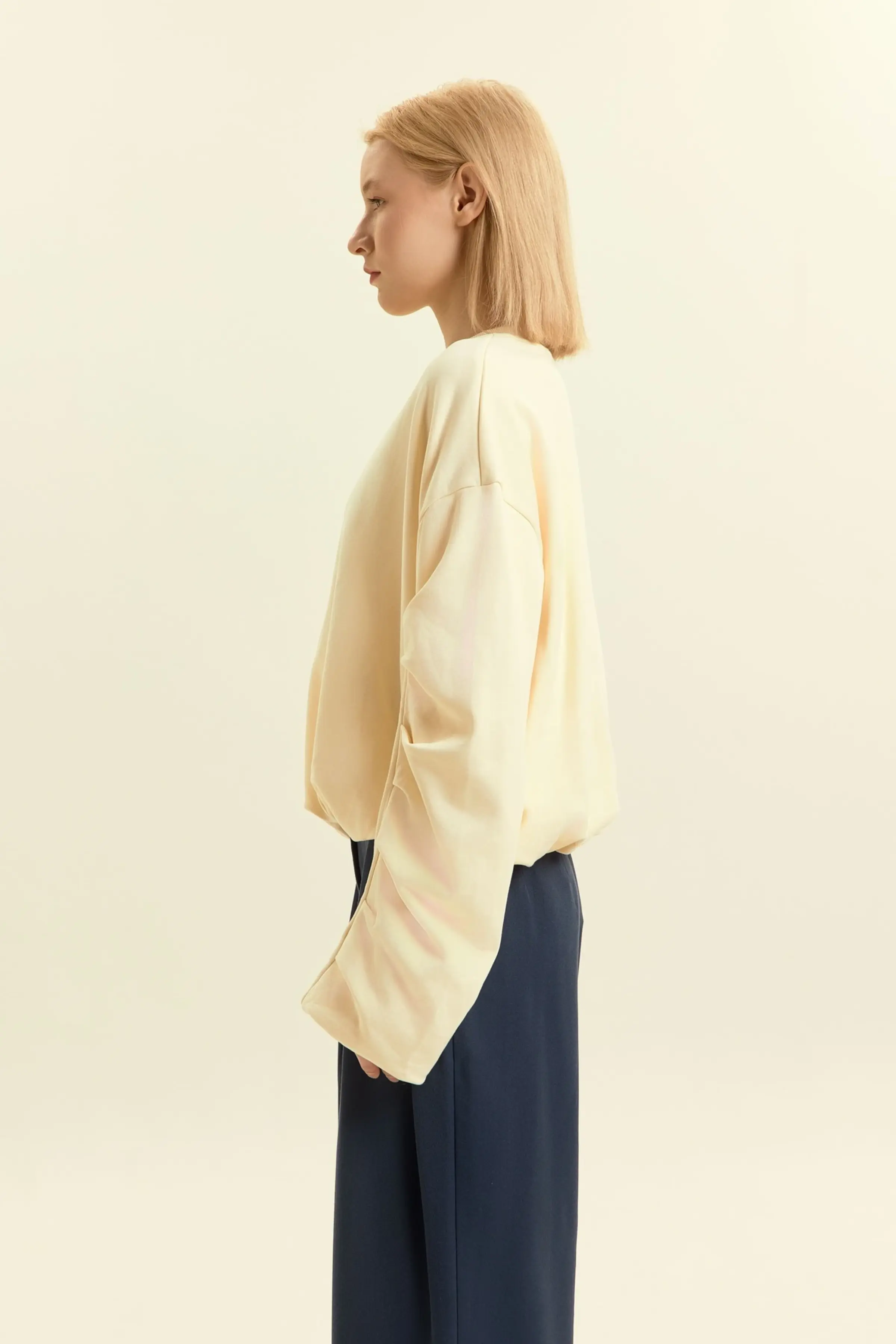 Толстовка айвори для женщин 46210-234 55