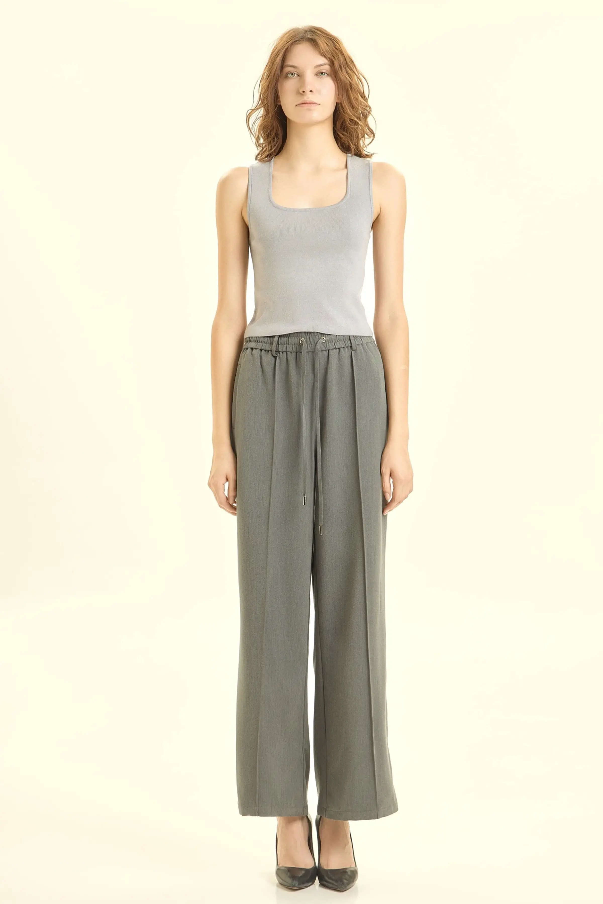 Топ серый для женщин 46189-61 46