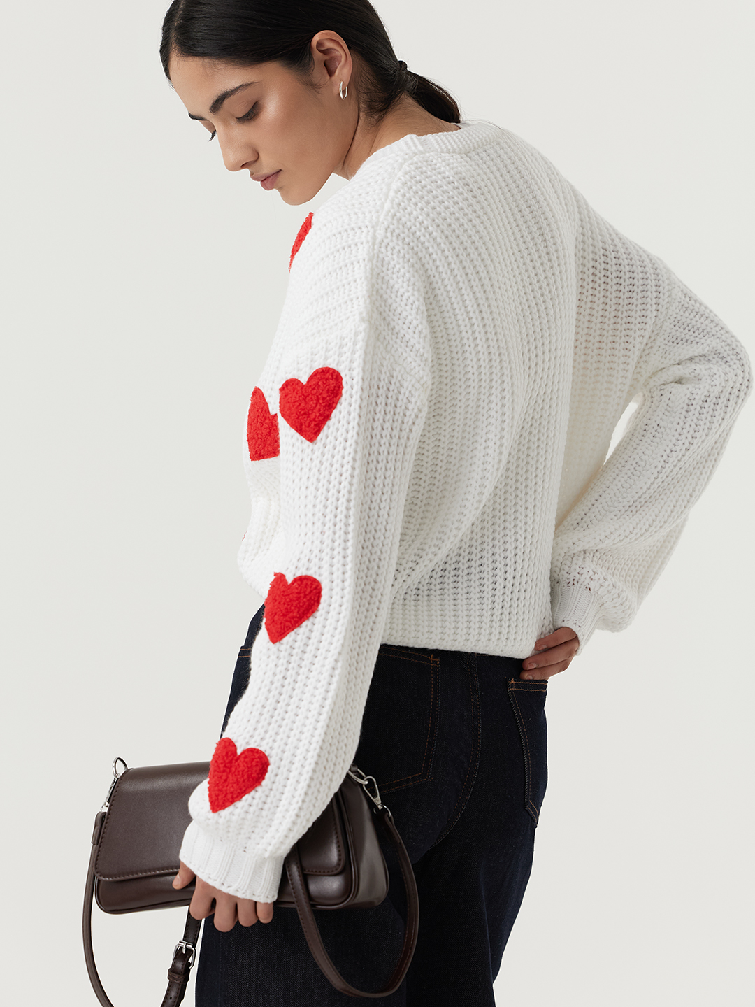 Кардиган белый для женщин 48268-4 50