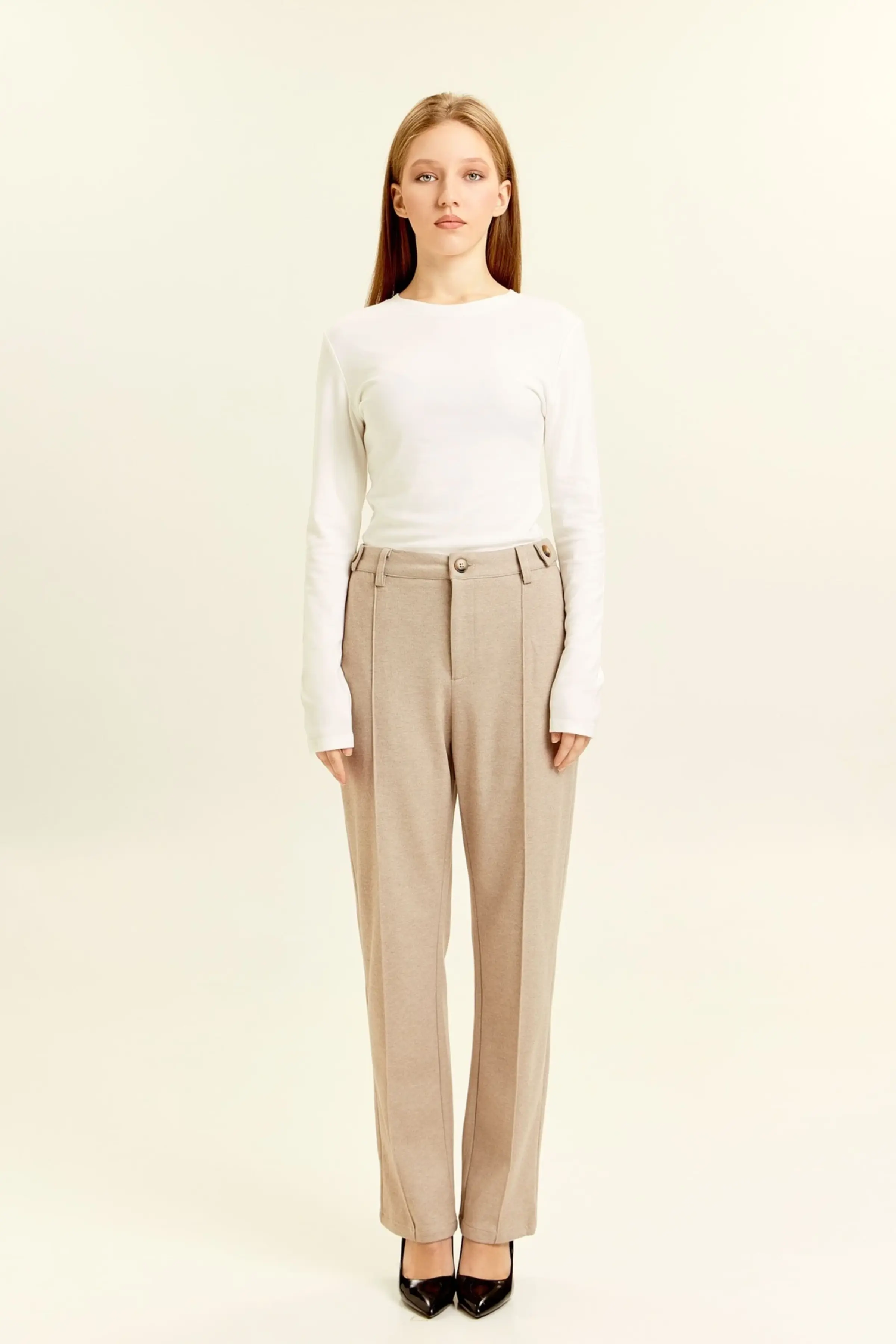 Брюки коричневый для женщин 47205-13 71