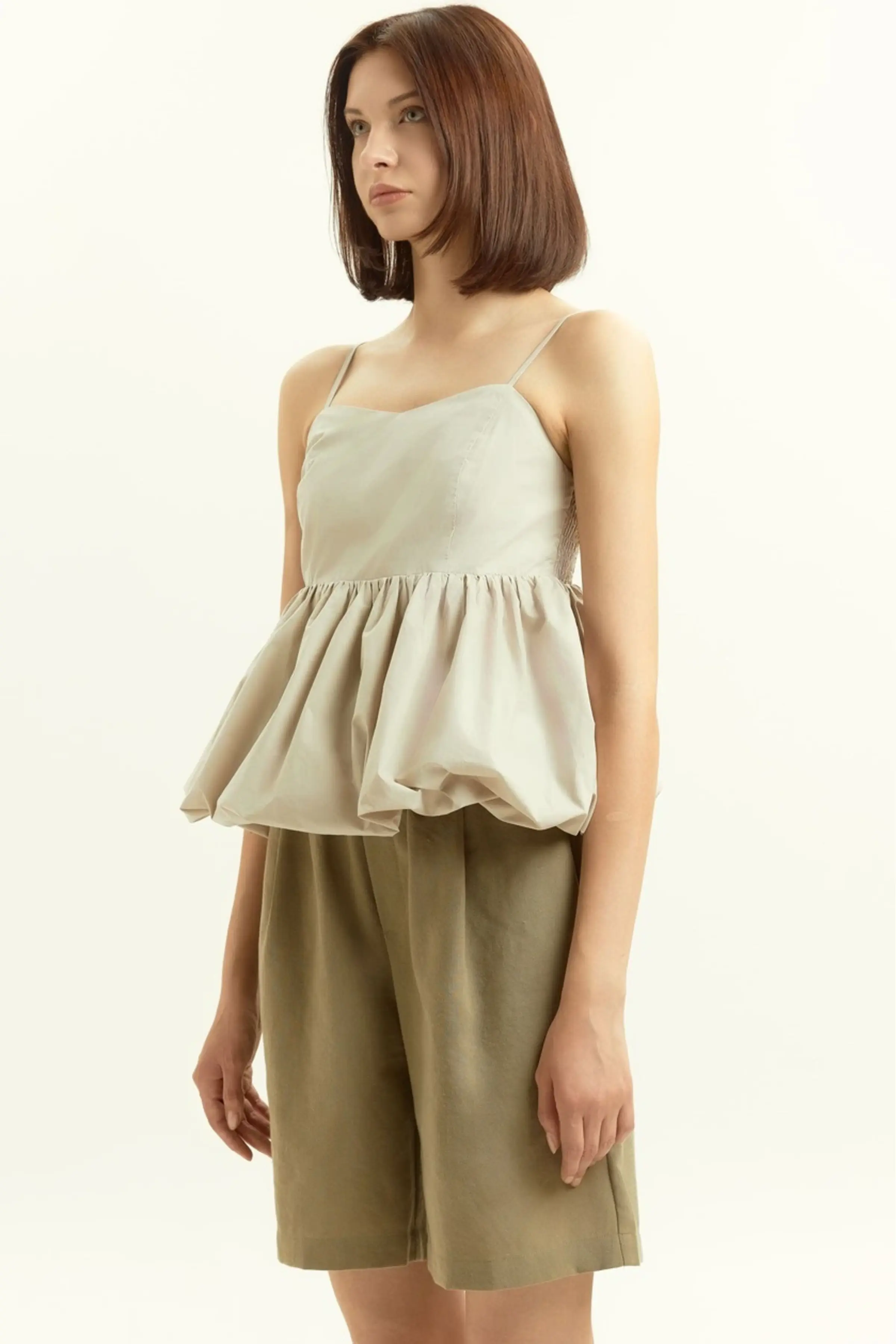 Топ хаки для женщин 45194-14 46