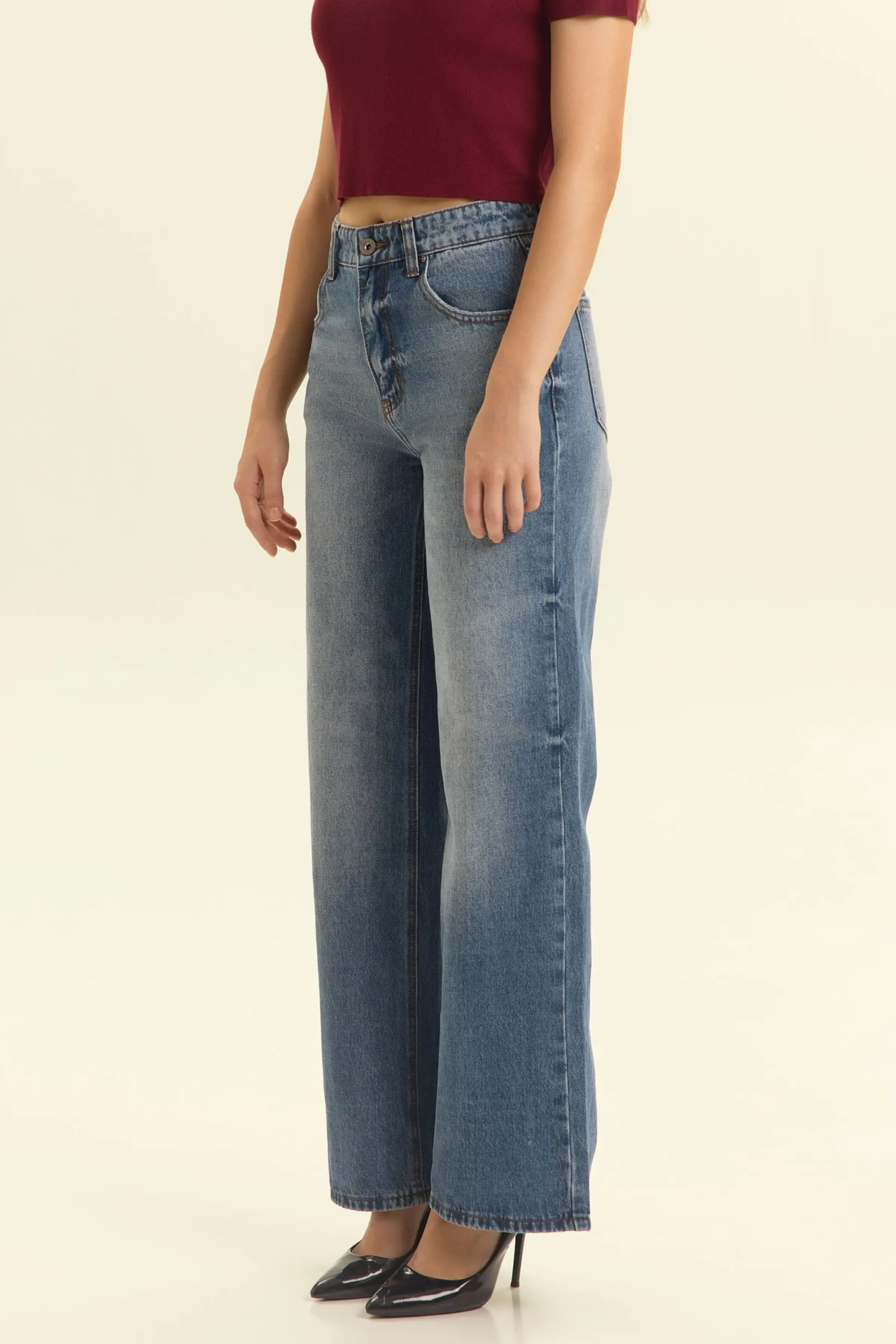 Джинсы светло-синий для женщин 46272-195 74