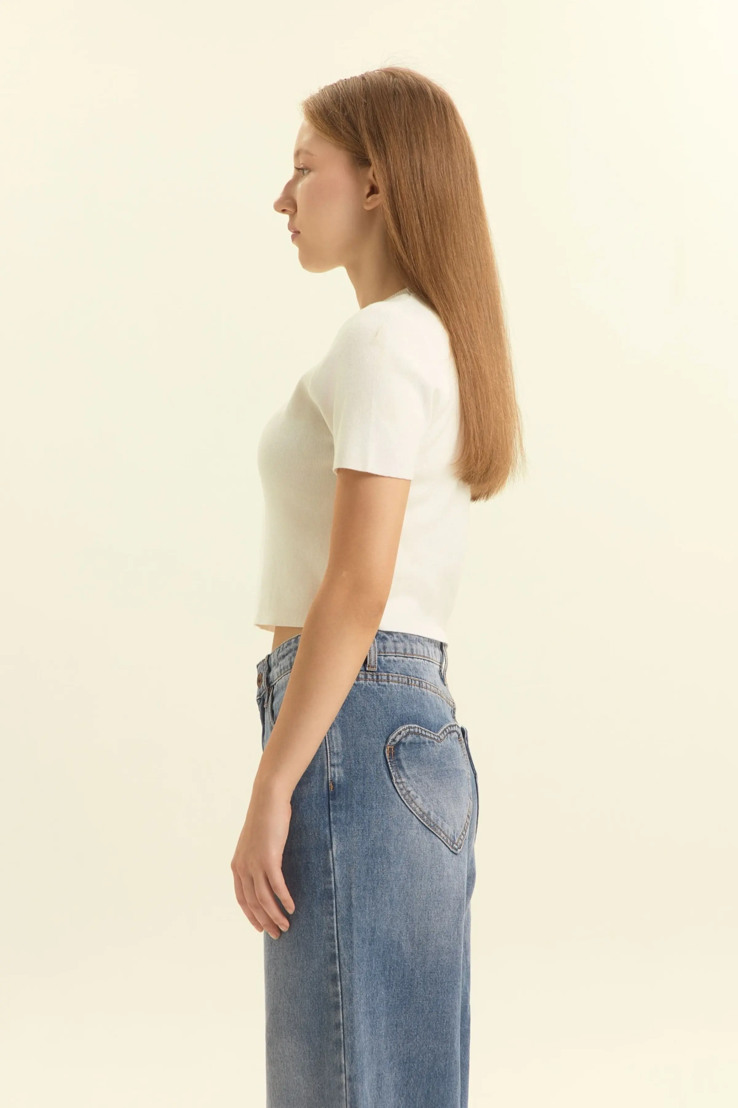 Джемпер белый для женщин 46342-4 60