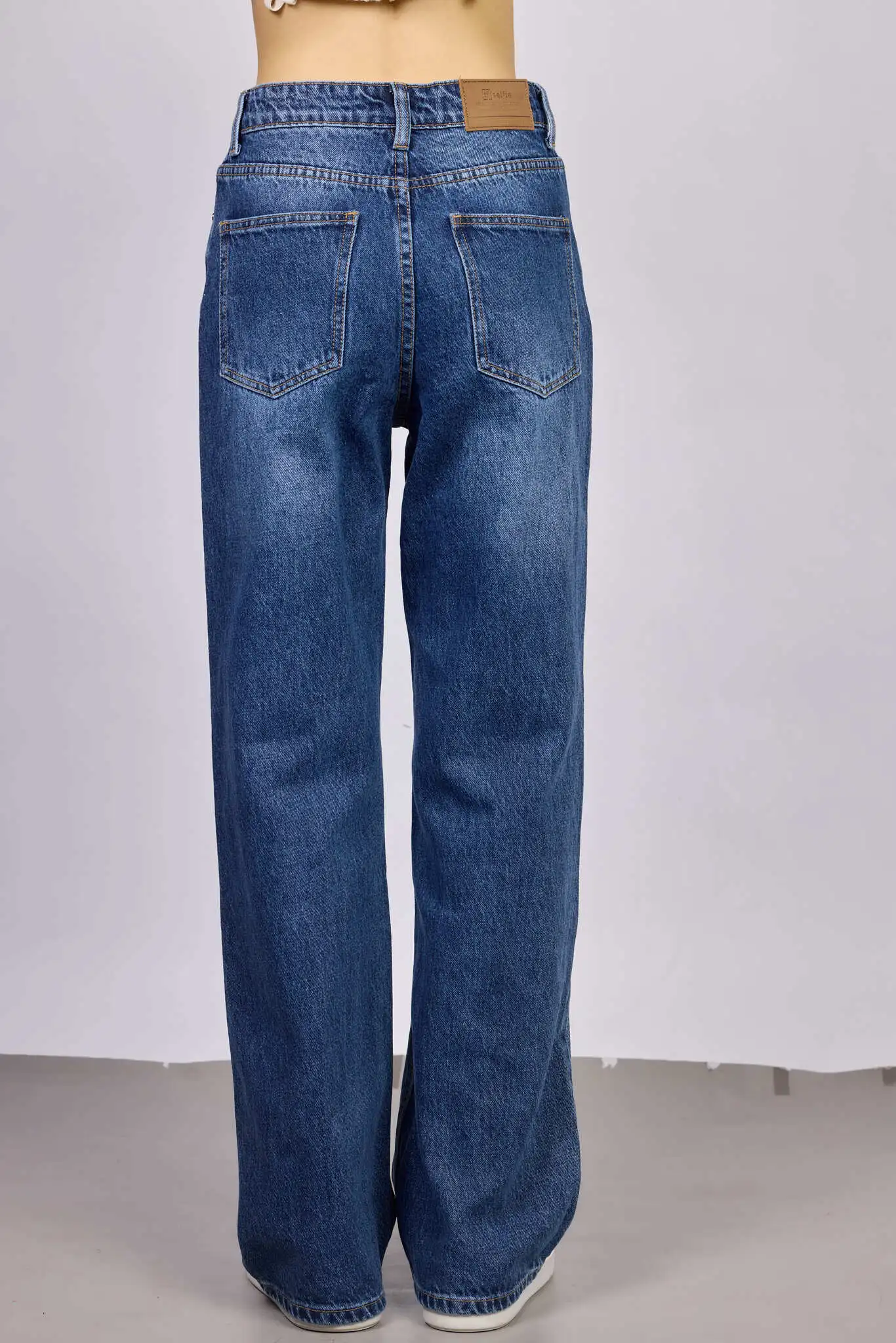 Джинсы синий для женщин 42360-65 74