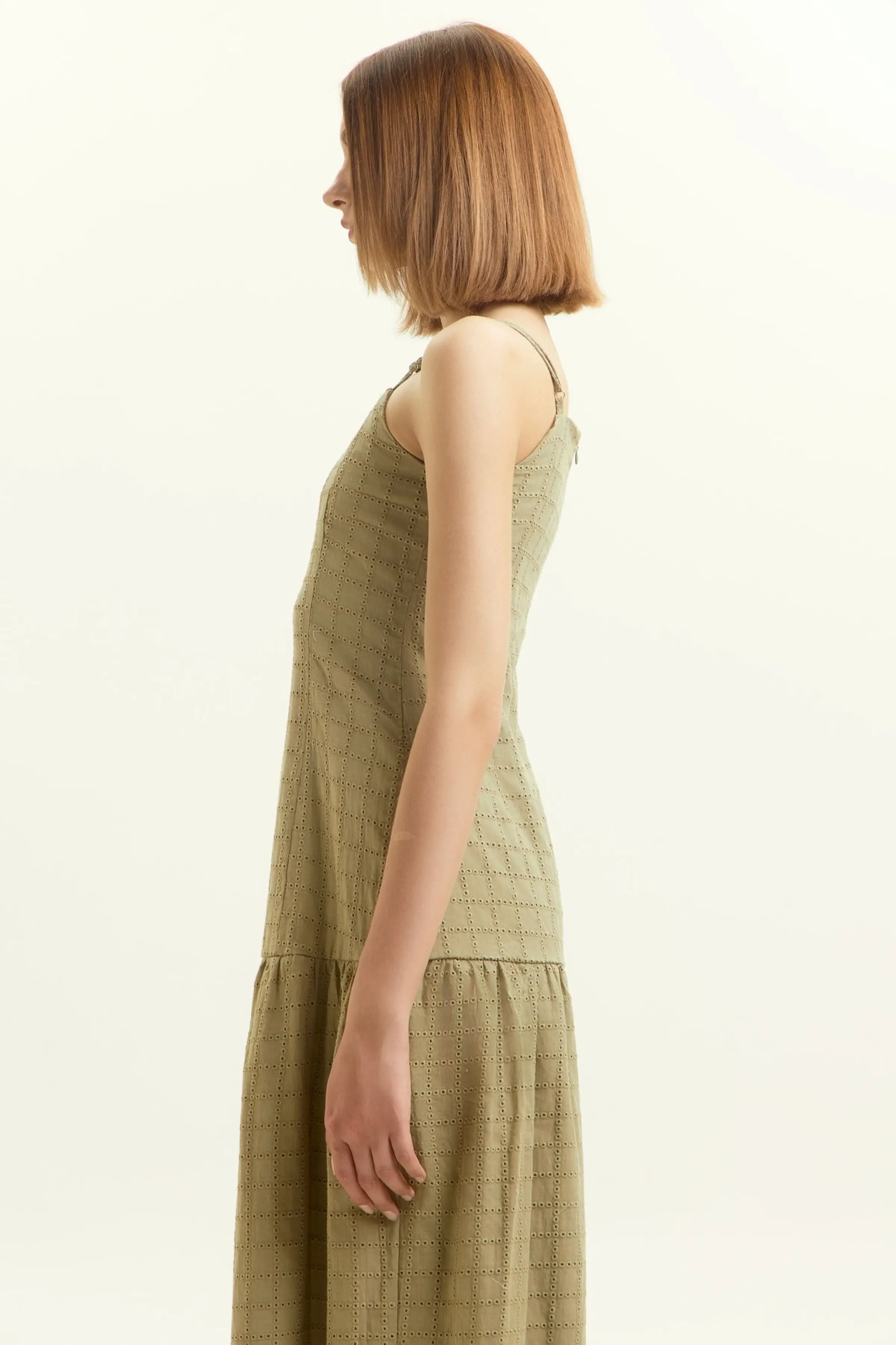 Сарафан хаки для женщин 45143-14 48