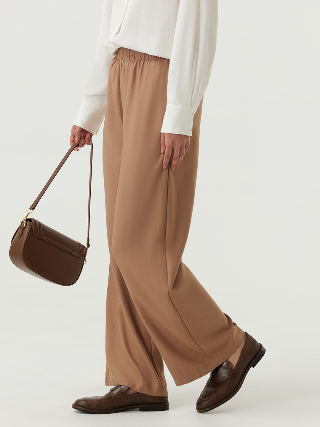 Брюки коричневый для женщин 48203-13 71