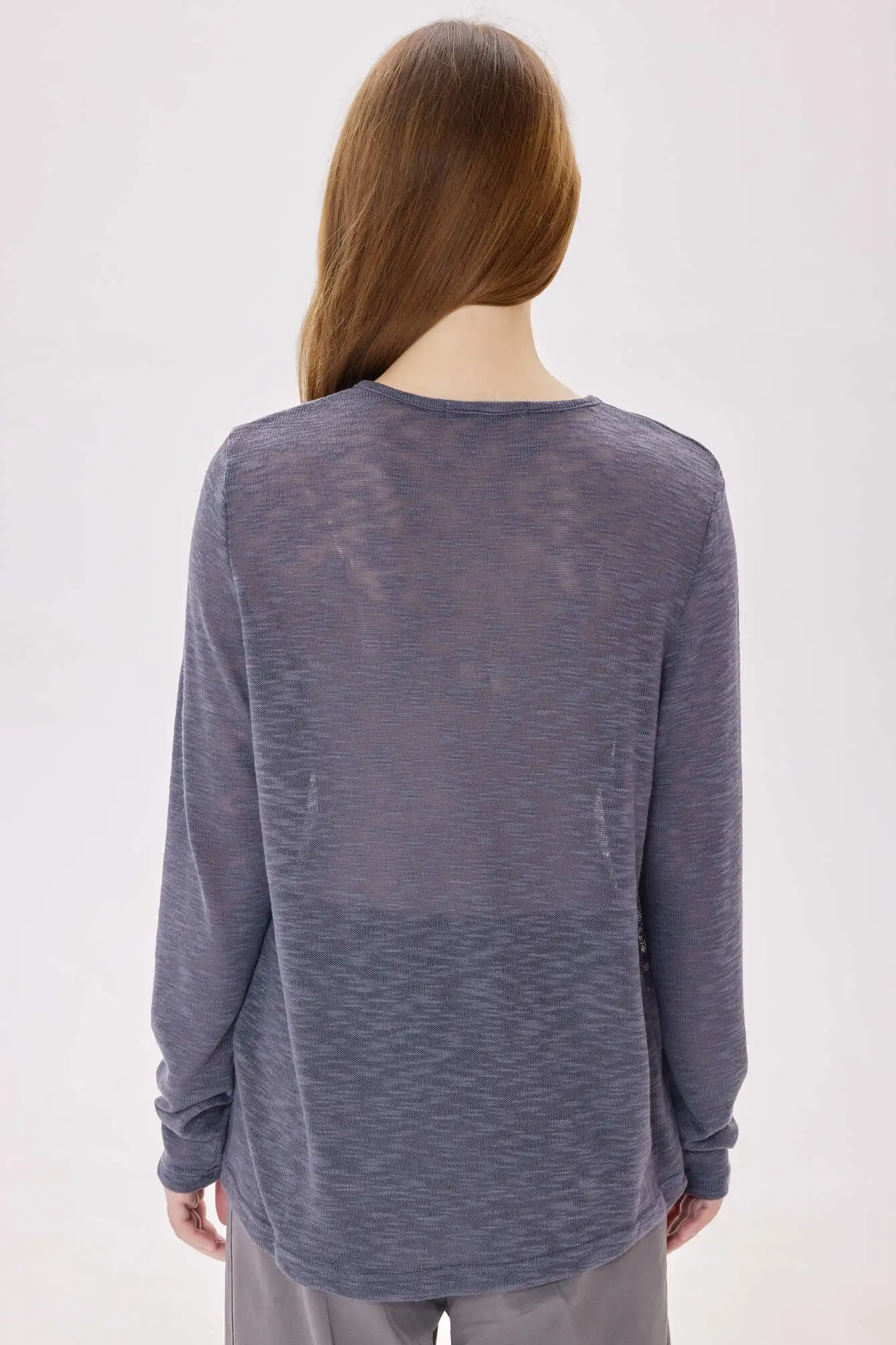 Лонгслив темно-серый для женщин 40281-12 59