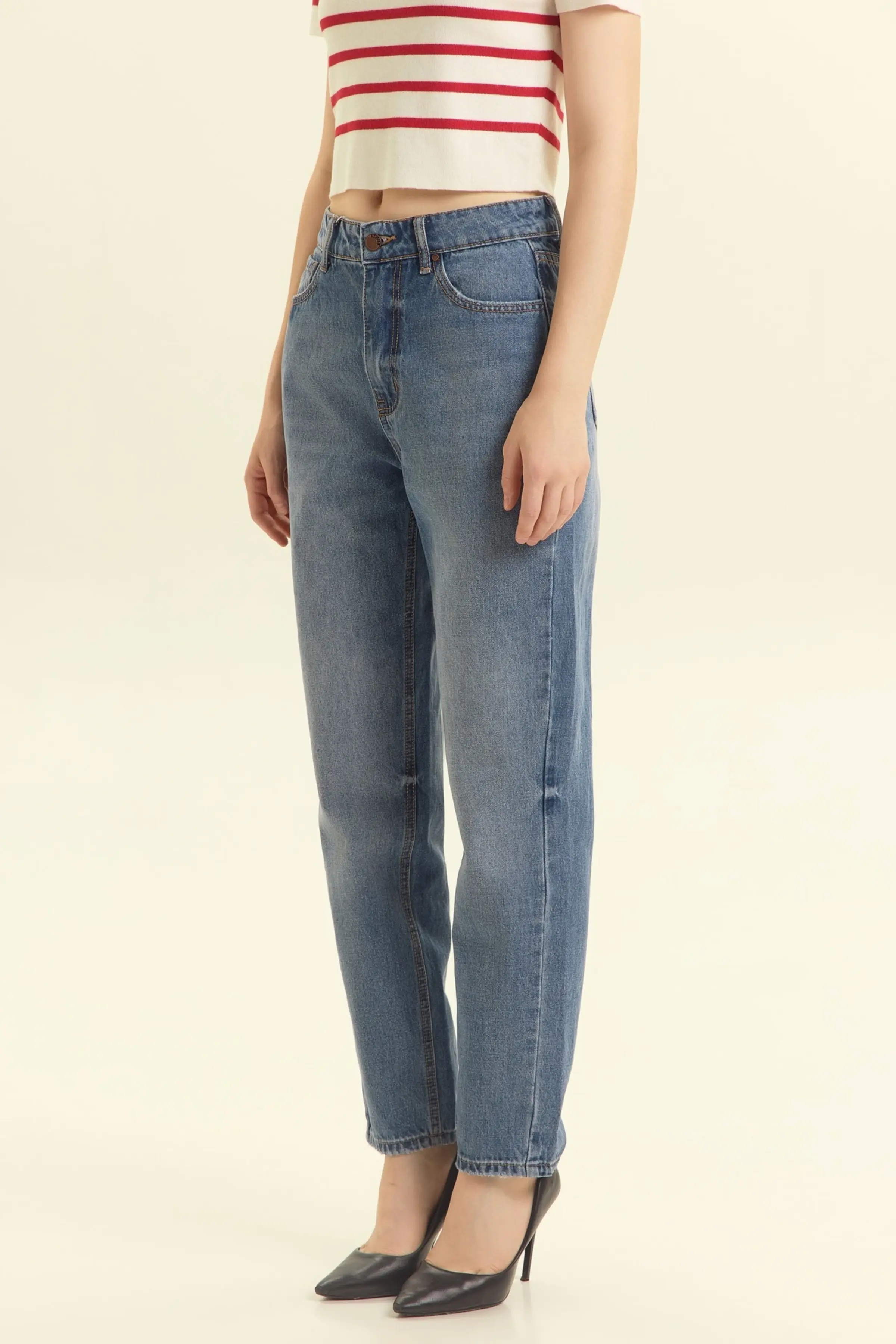 Джинсы голубой для женщин 46755-10 74