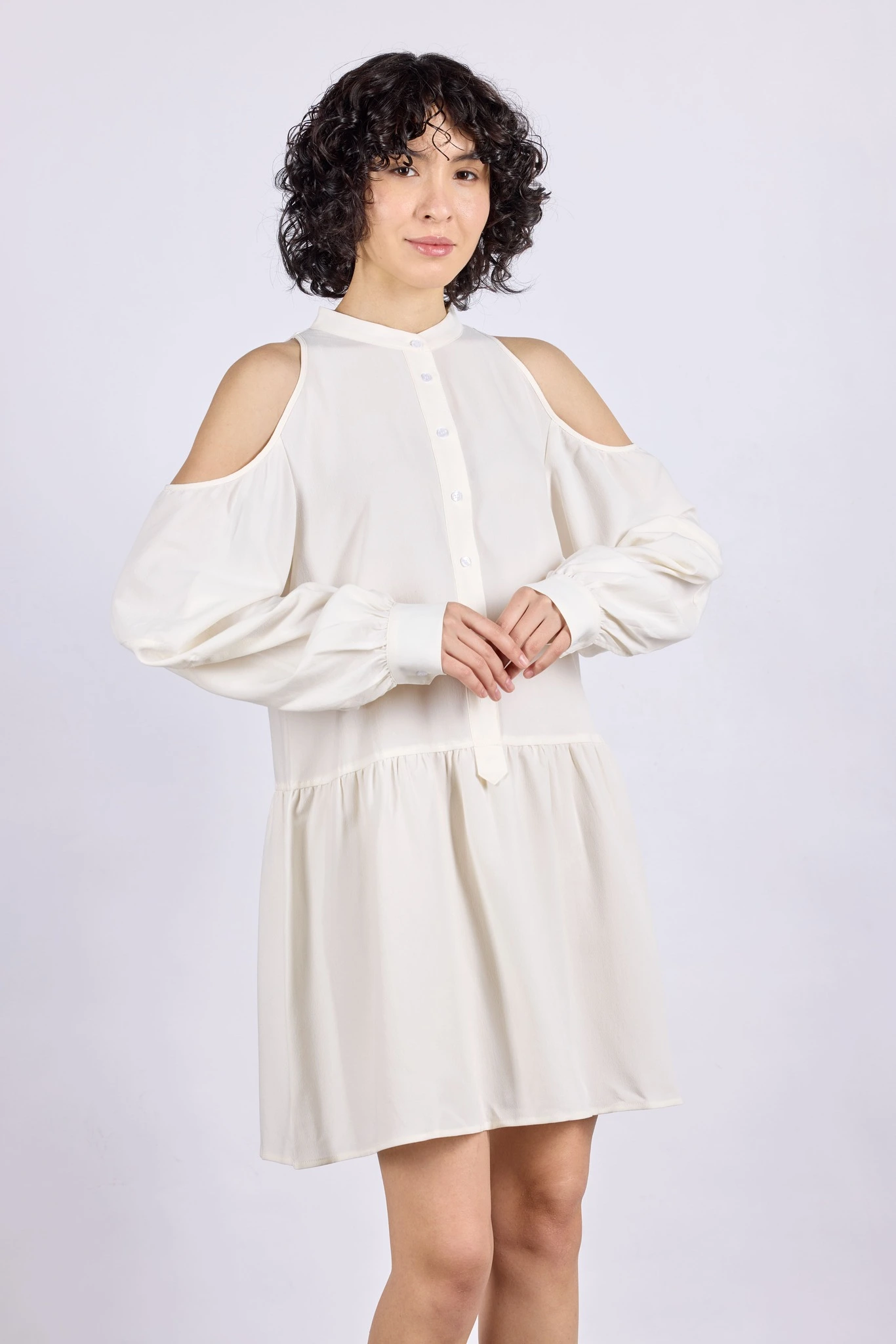 Платье белый для женщин 44149-4 54