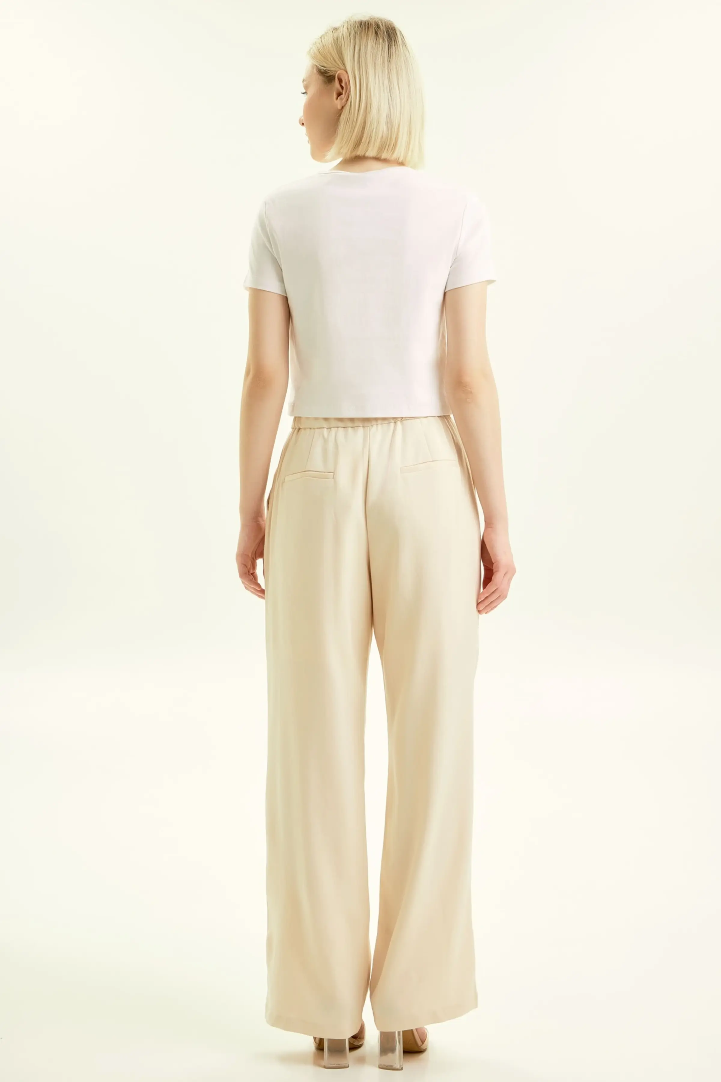 Брюки бежевый для женщин 45104-15 71