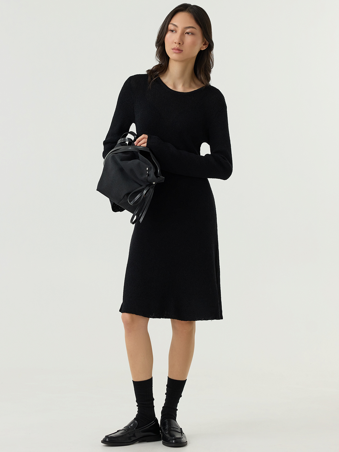 Платье черный для женщин 48112-1 54