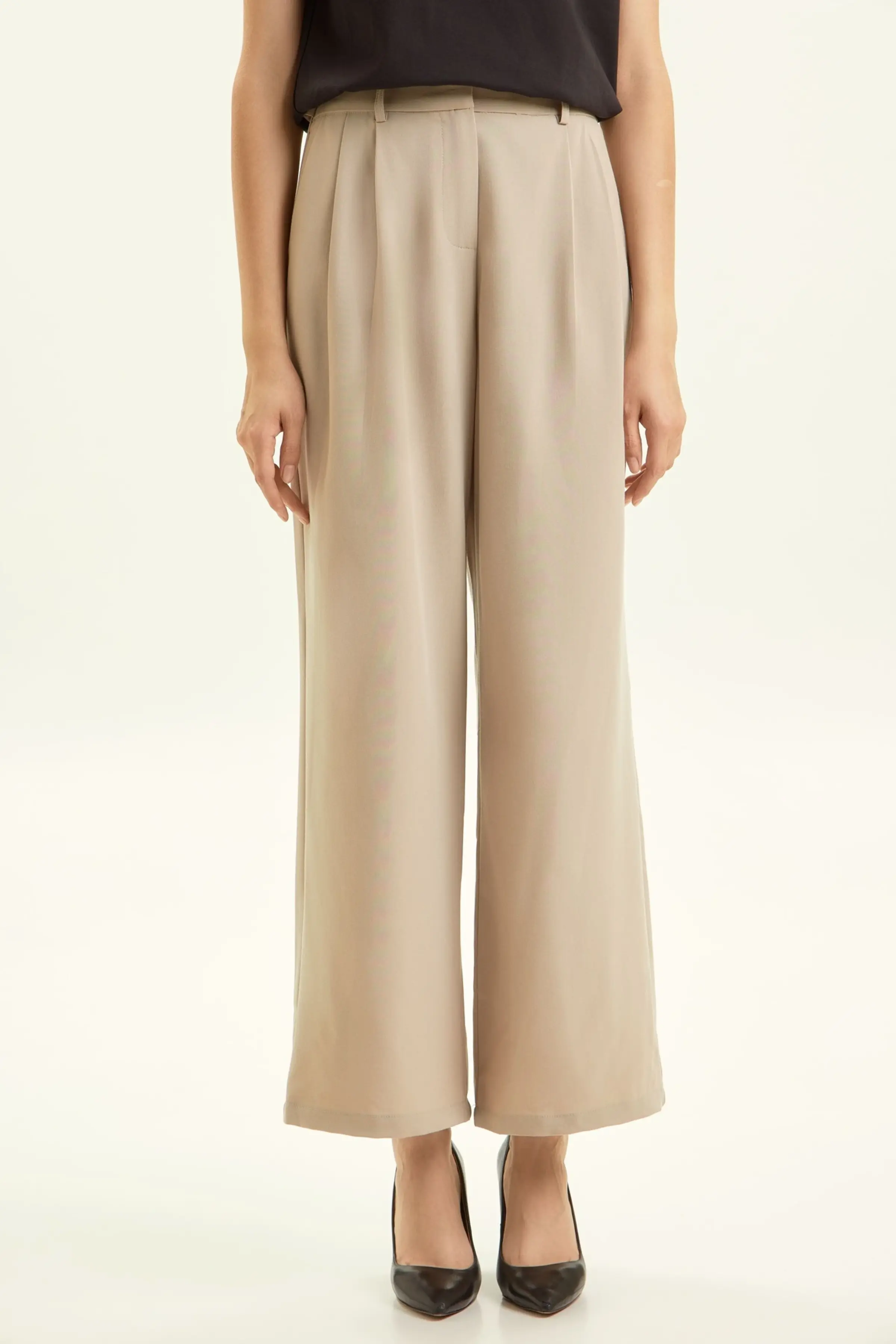 Брюки бежевый для женщин 45326-15 71