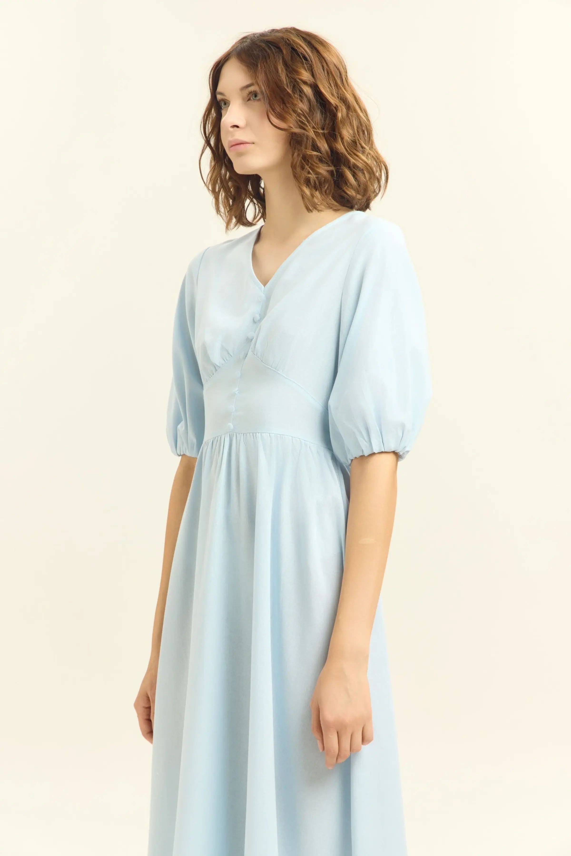 Платье голубой для женщин 45273-10 54