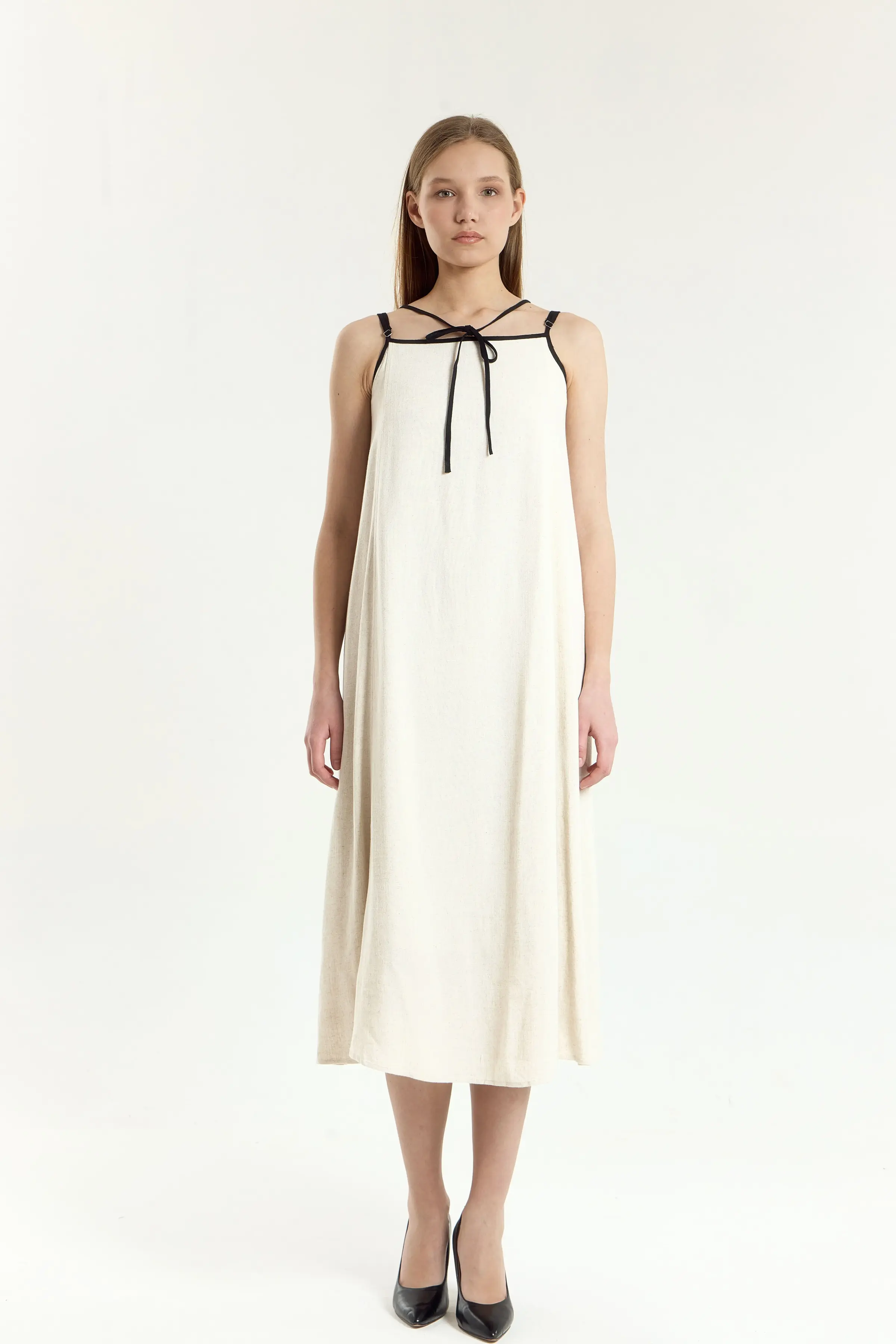 Сарафан бежевый для женщин 45286-15 48