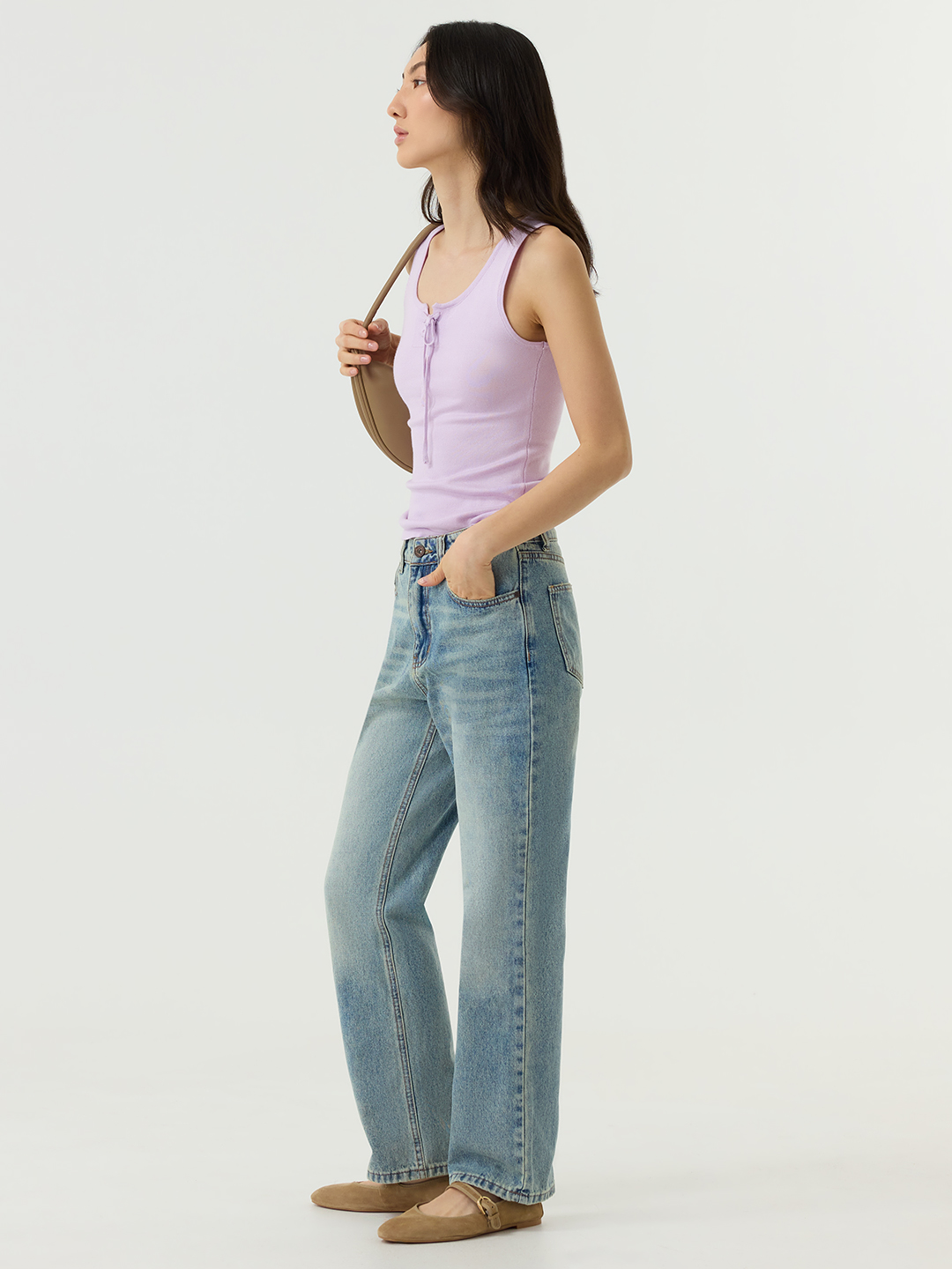 Топ лавандовый для женщин 48185-207 46