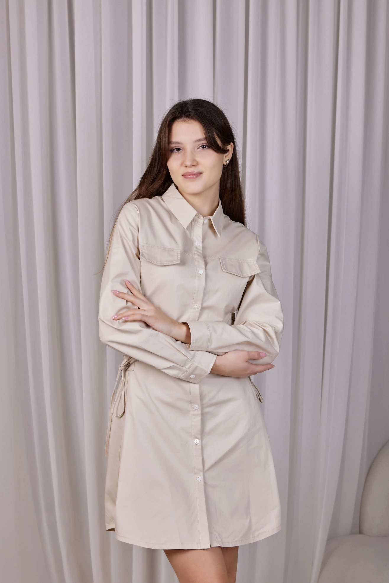 Платье айвори для женщин 40123-234 54