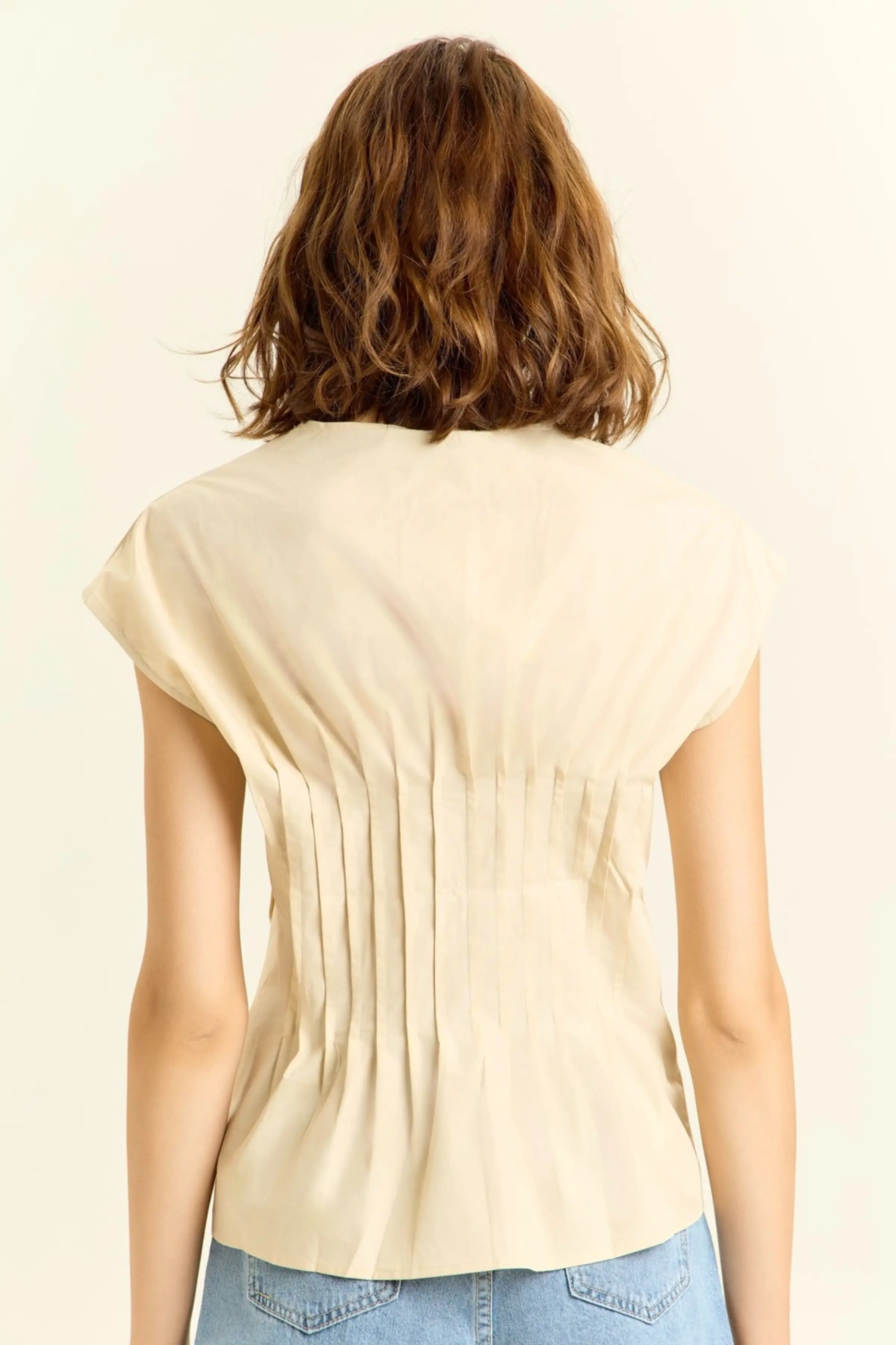 Блузка бежевый для женщин 45115-15 28