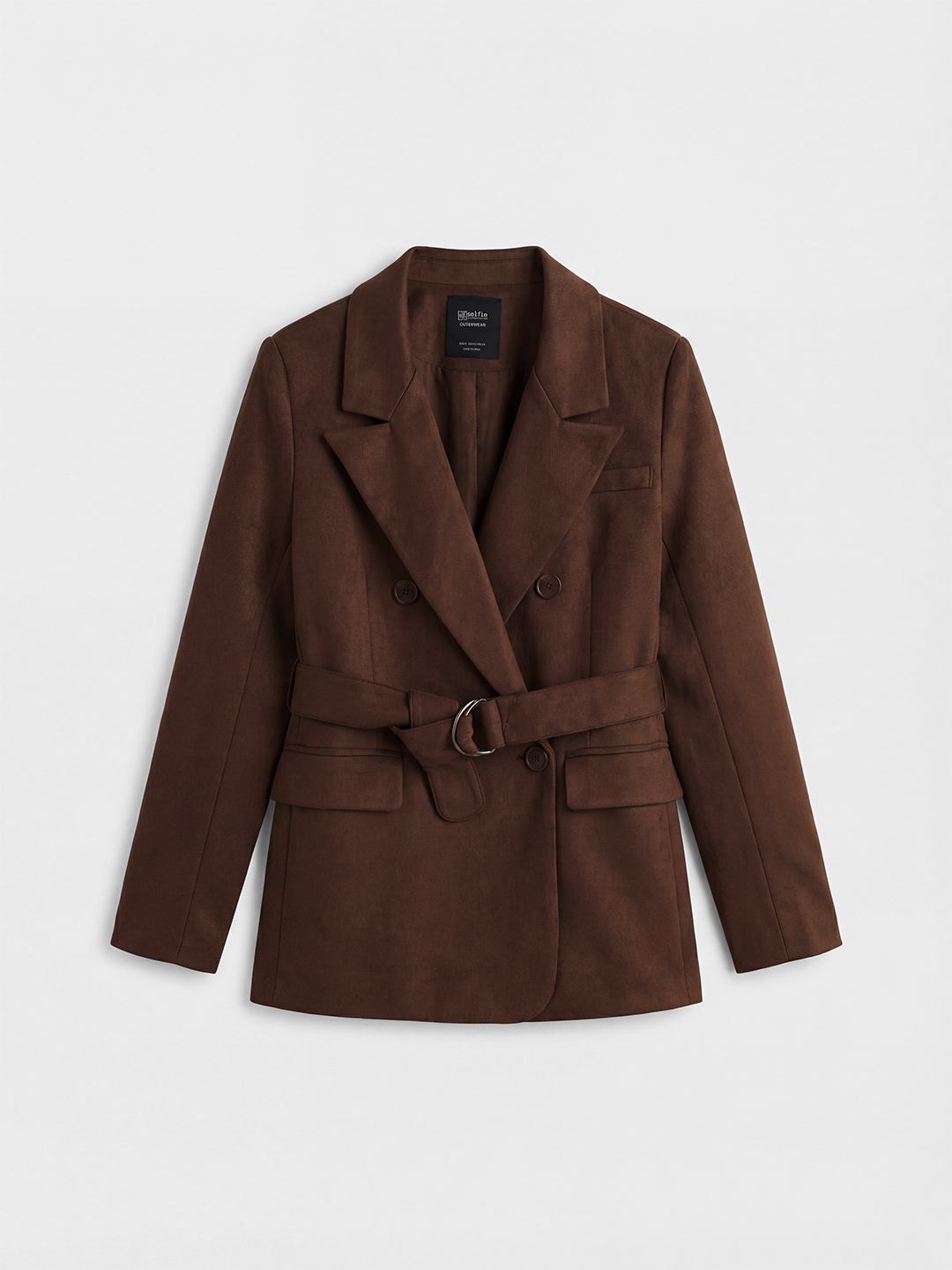 Жакет коричневый для женщин 48176-13 64