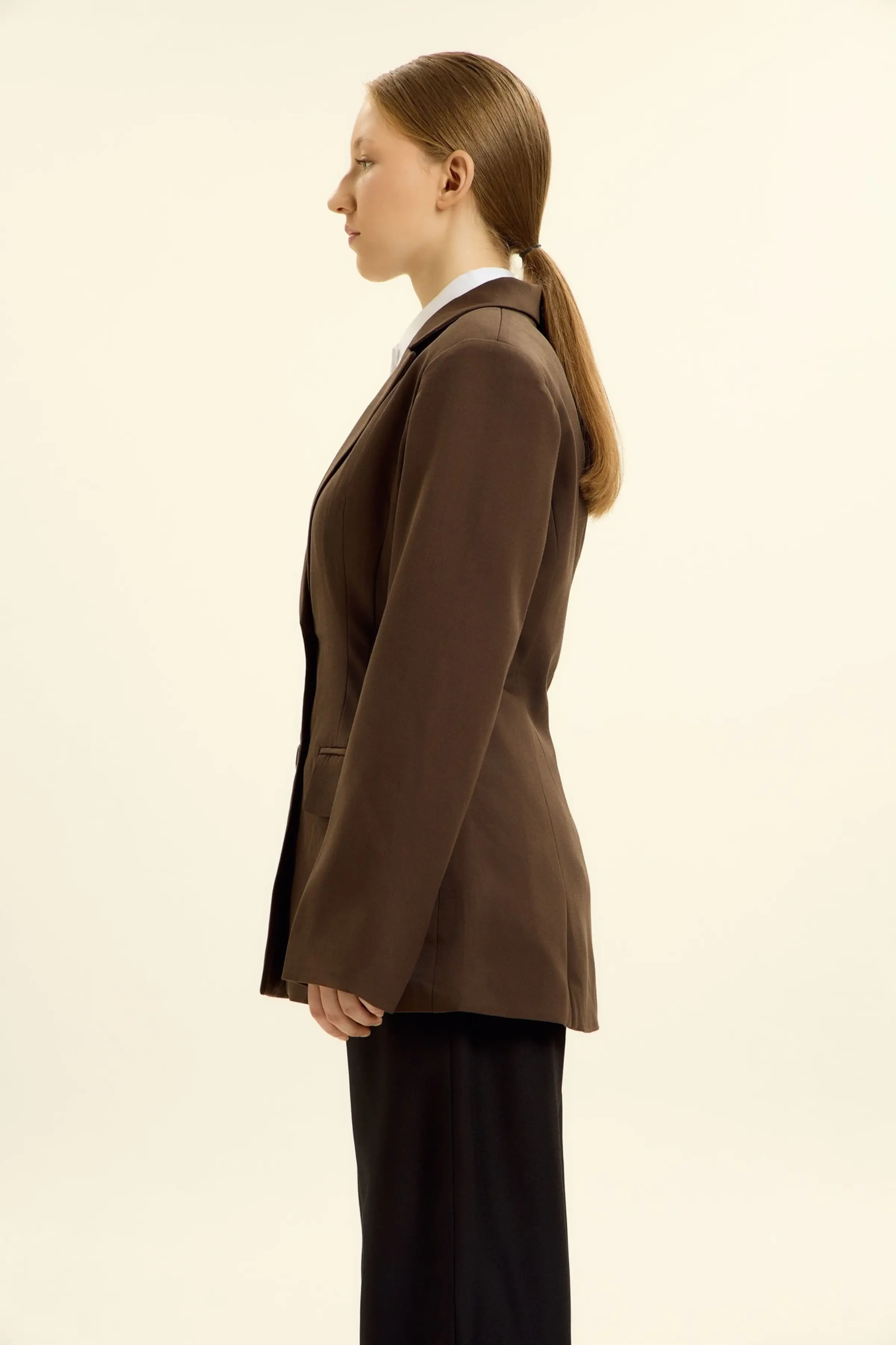 Жакет коричневый для женщин 46261-13 64