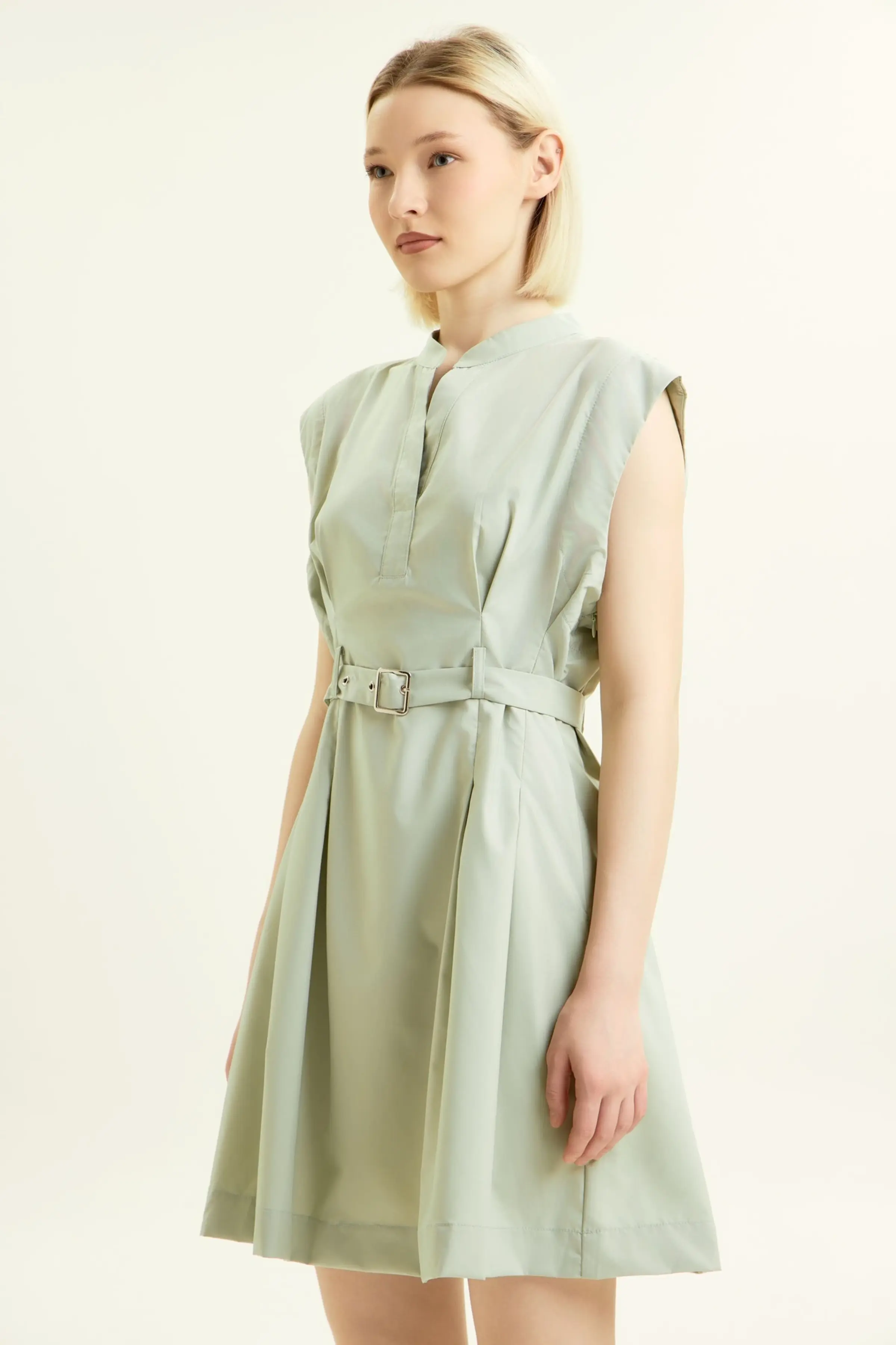 Платье хаки для женщин 45364D-14 54