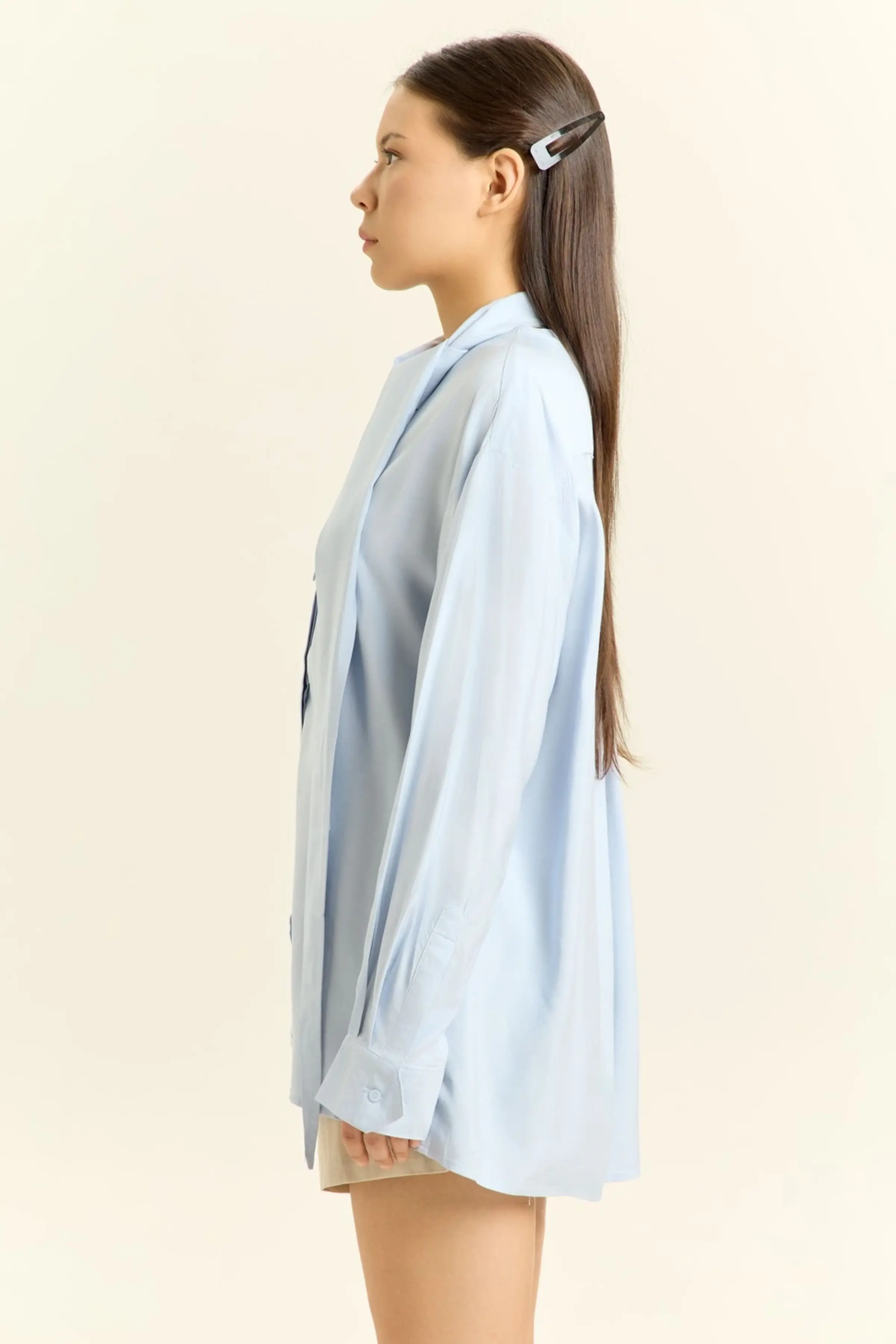 Рубашка голубой для женщин 45315-10 66