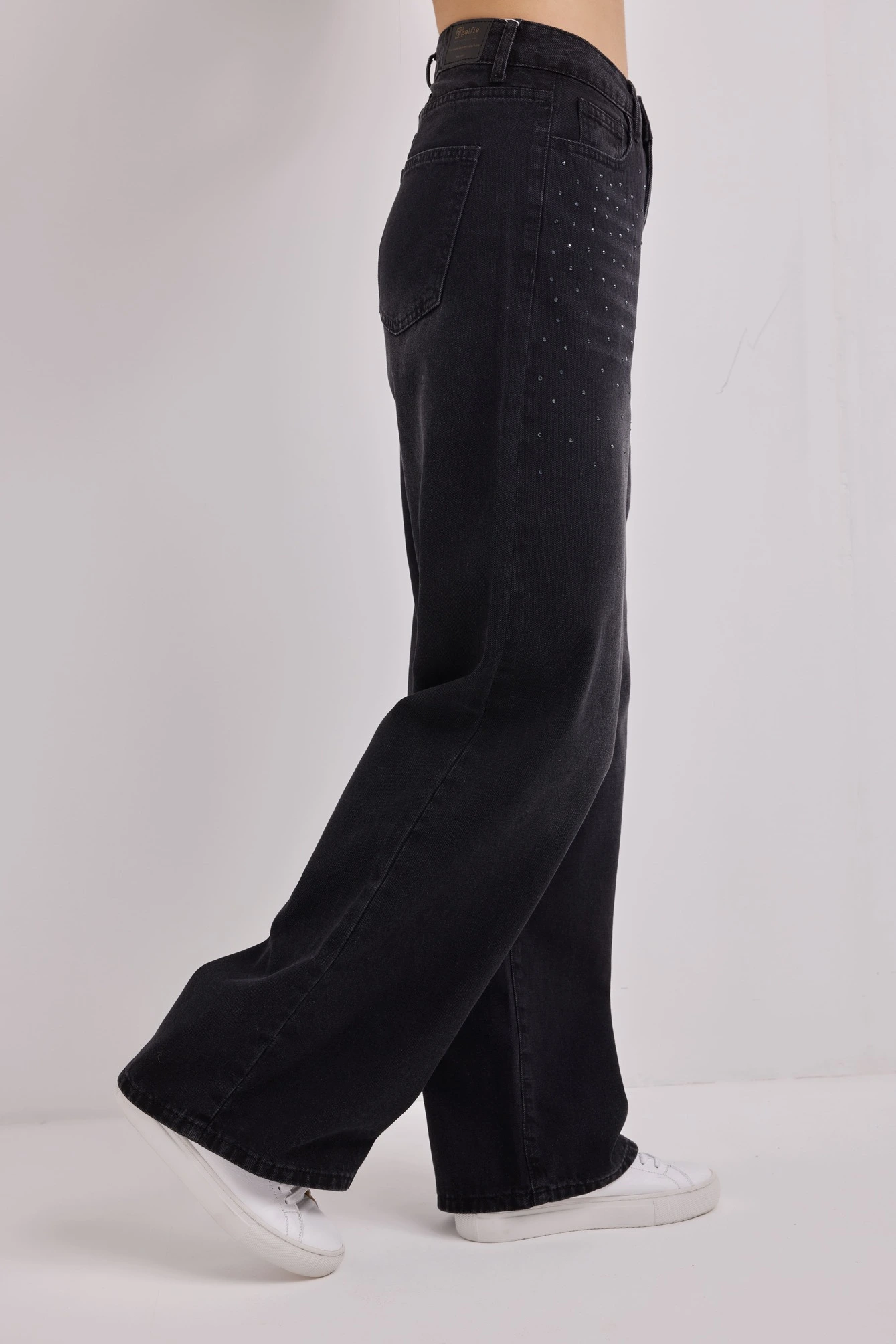 Джинсы черный для женщин 40187-1 74