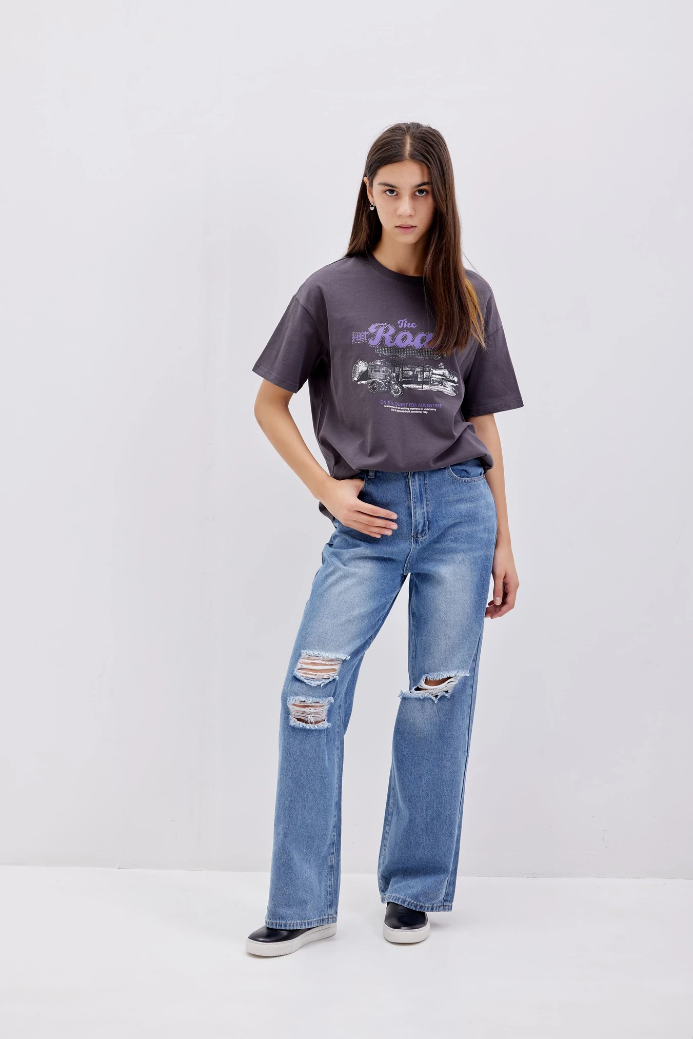 Джинсы темно-синий для женщин 41329-18 74