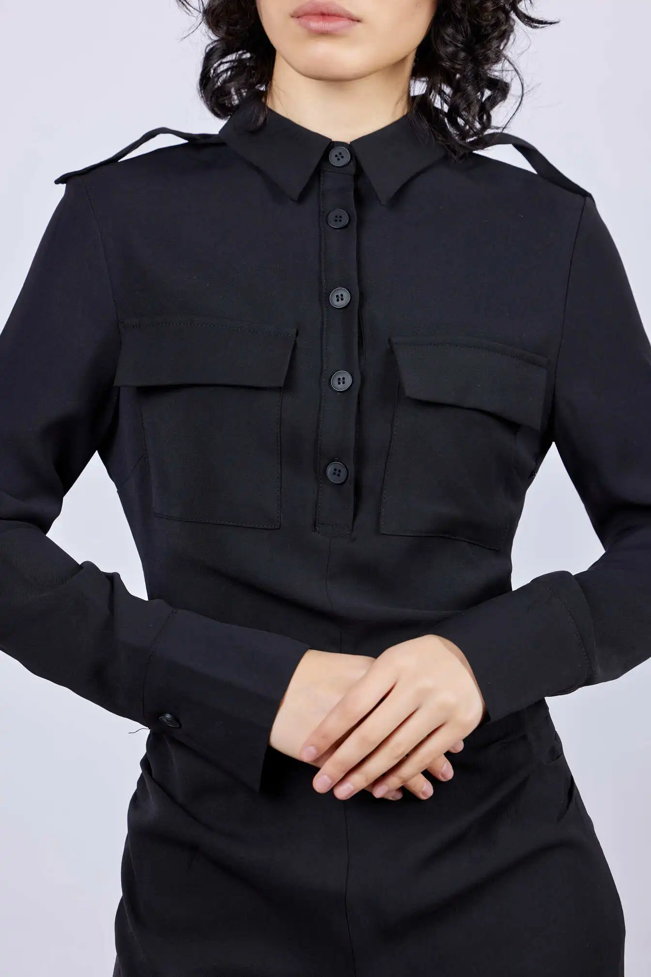 Платье черный для женщин 43220-1 54