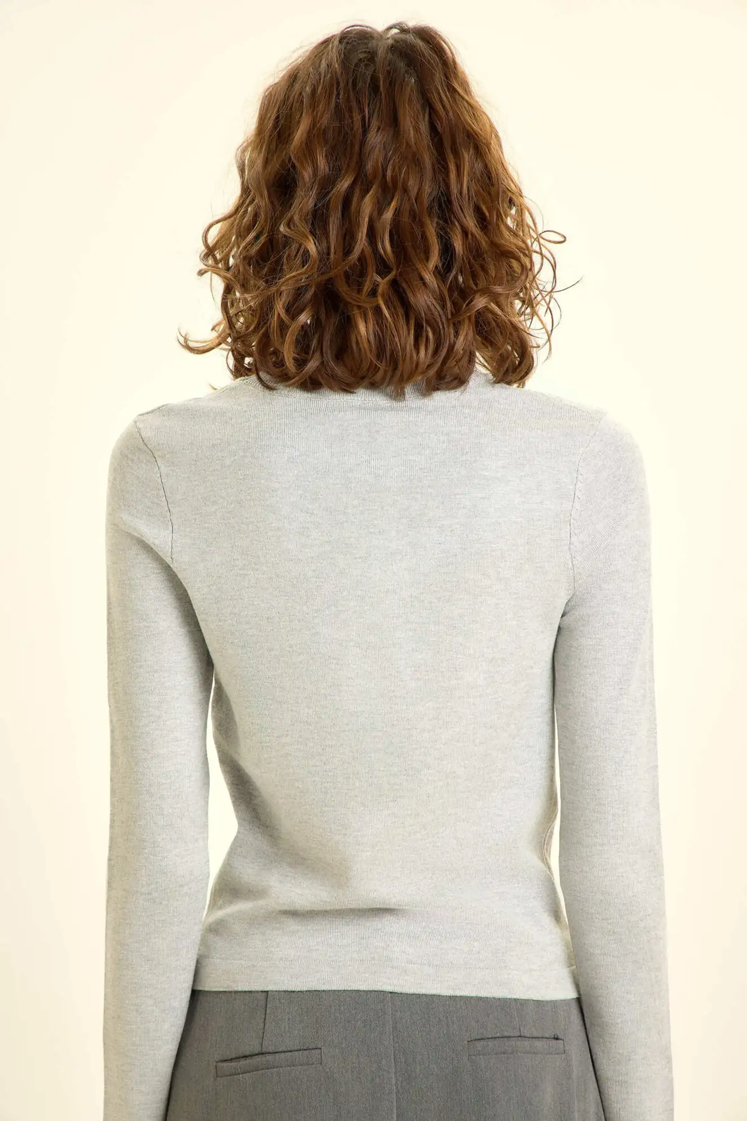 Джемпер серый для женщин 46129-61 60