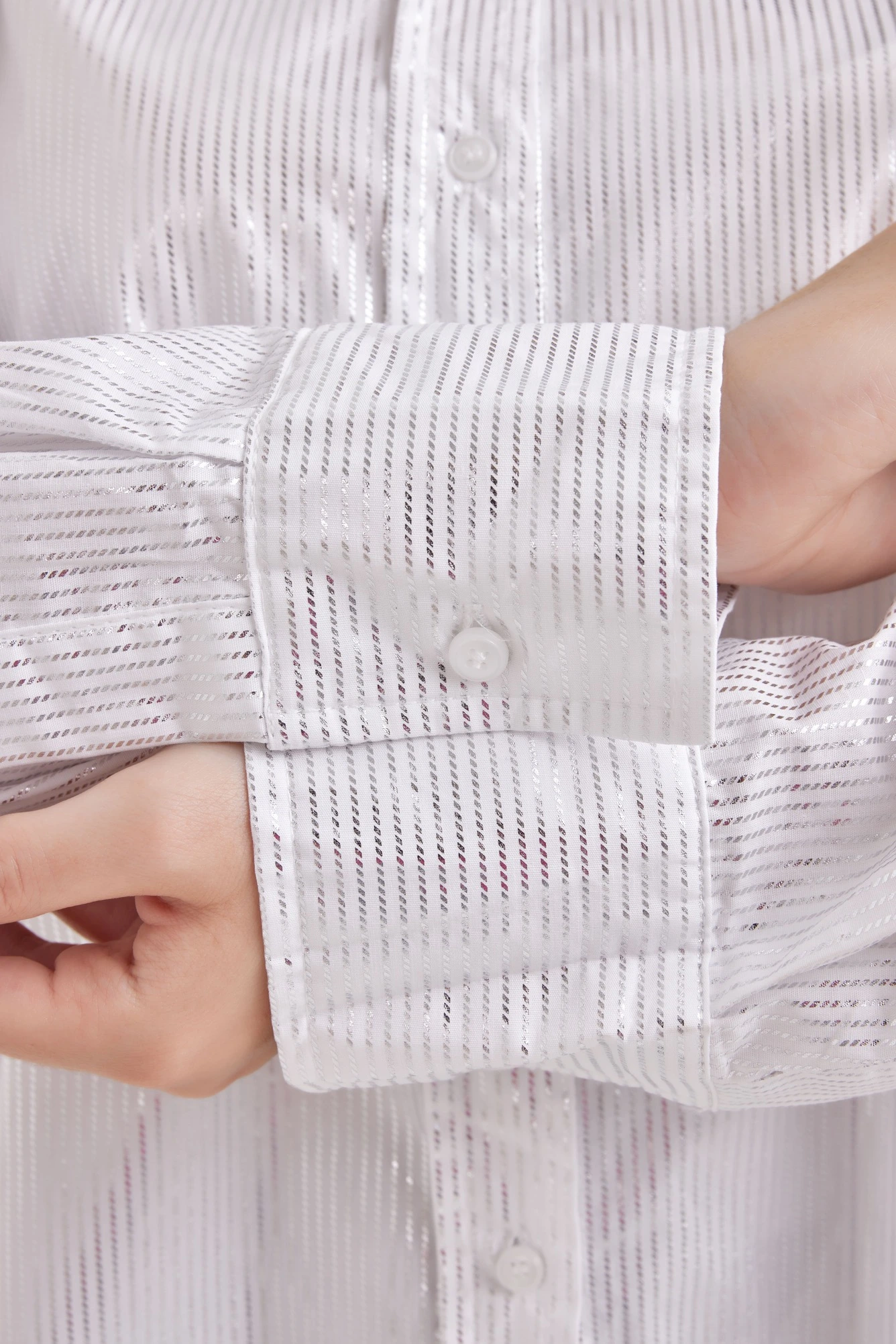 Рубашка серебряный для женщин 42114-43 66