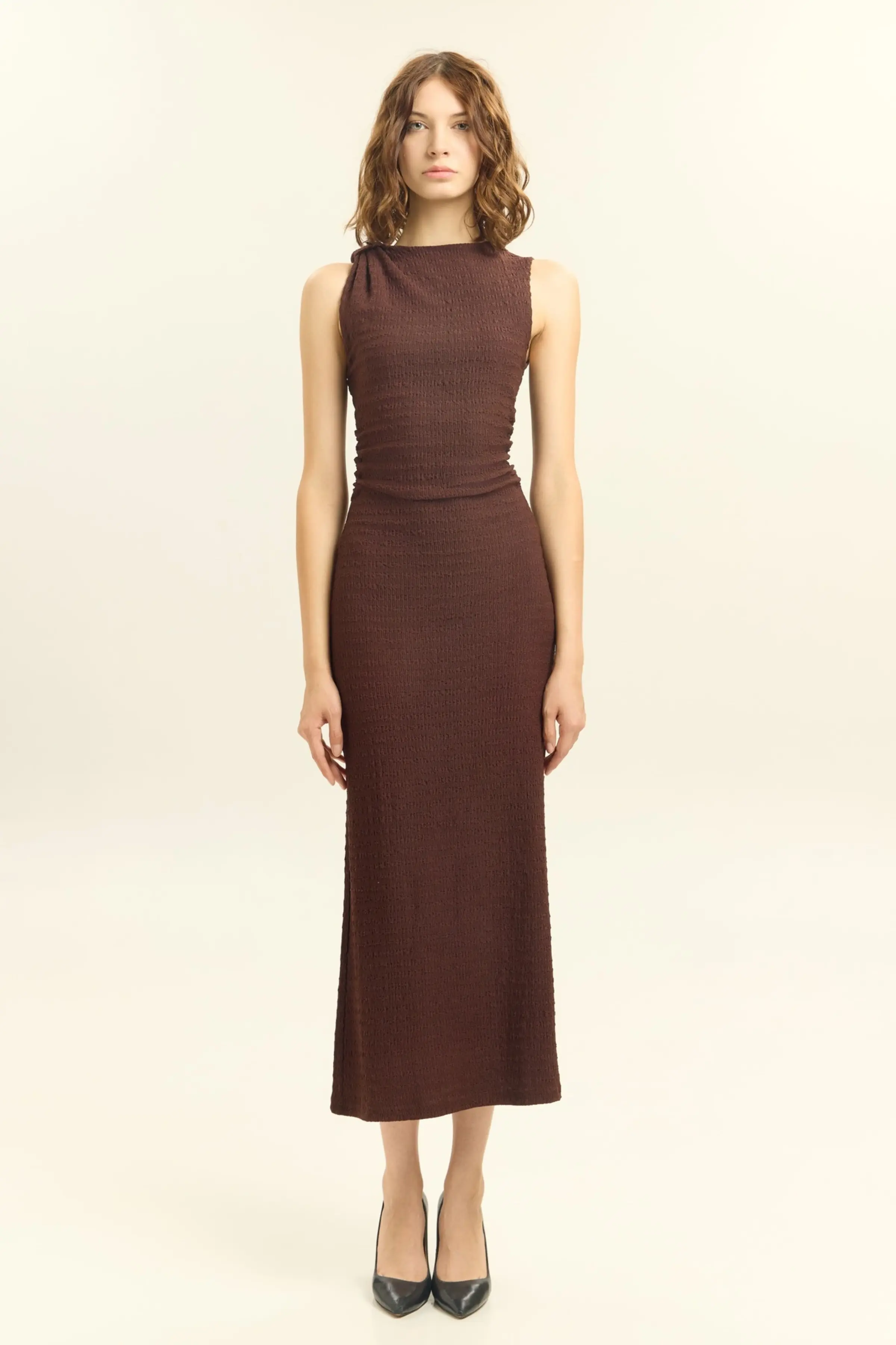 Платье коричневый для женщин 45270-13 54