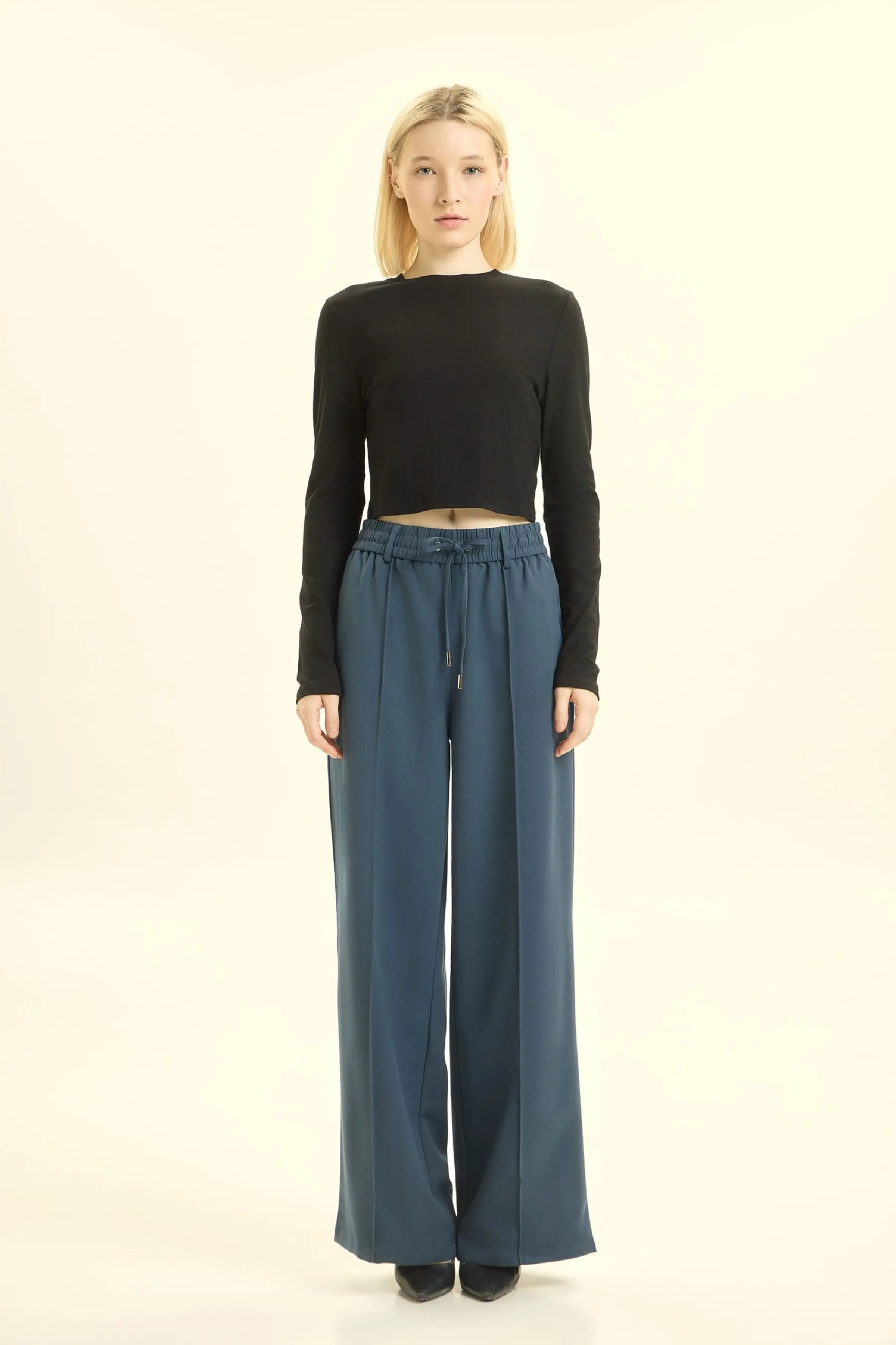 Брюки синий для женщин 46200-65 71