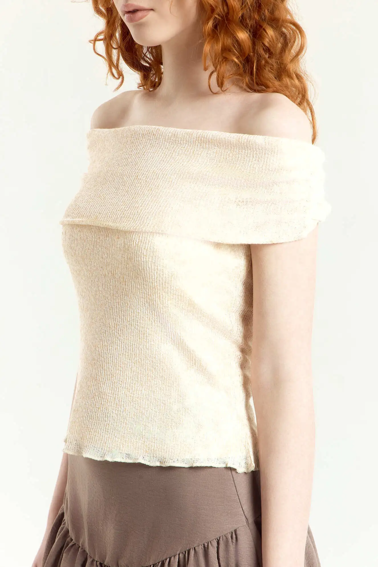 Топ бежевый для женщин 45127-15 46