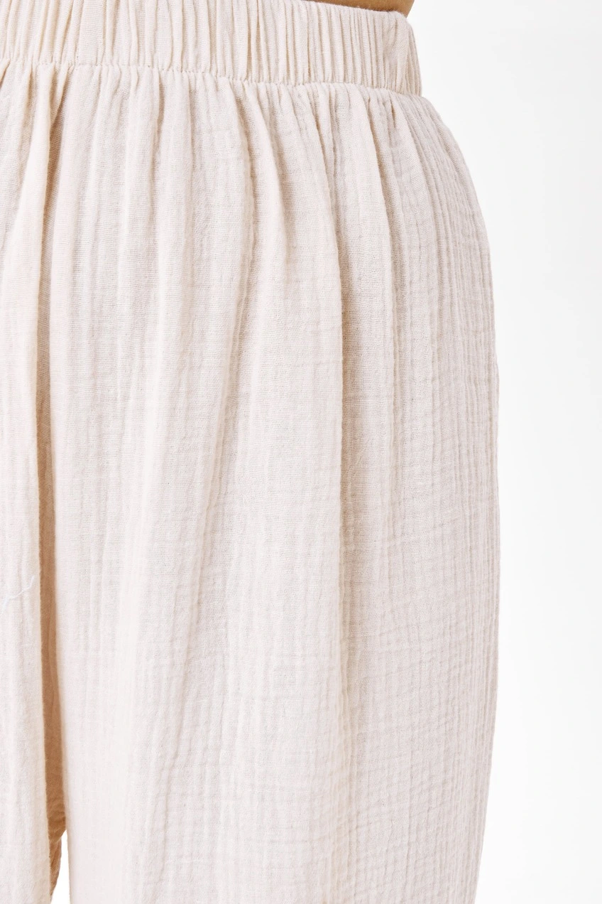 Брюки айвори для женщин 253/251/37315-234 71