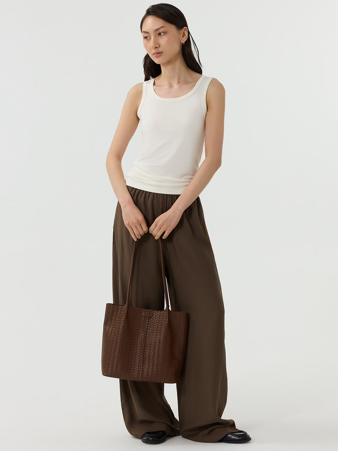 Брюки коричневый для женщин 49216-13 71