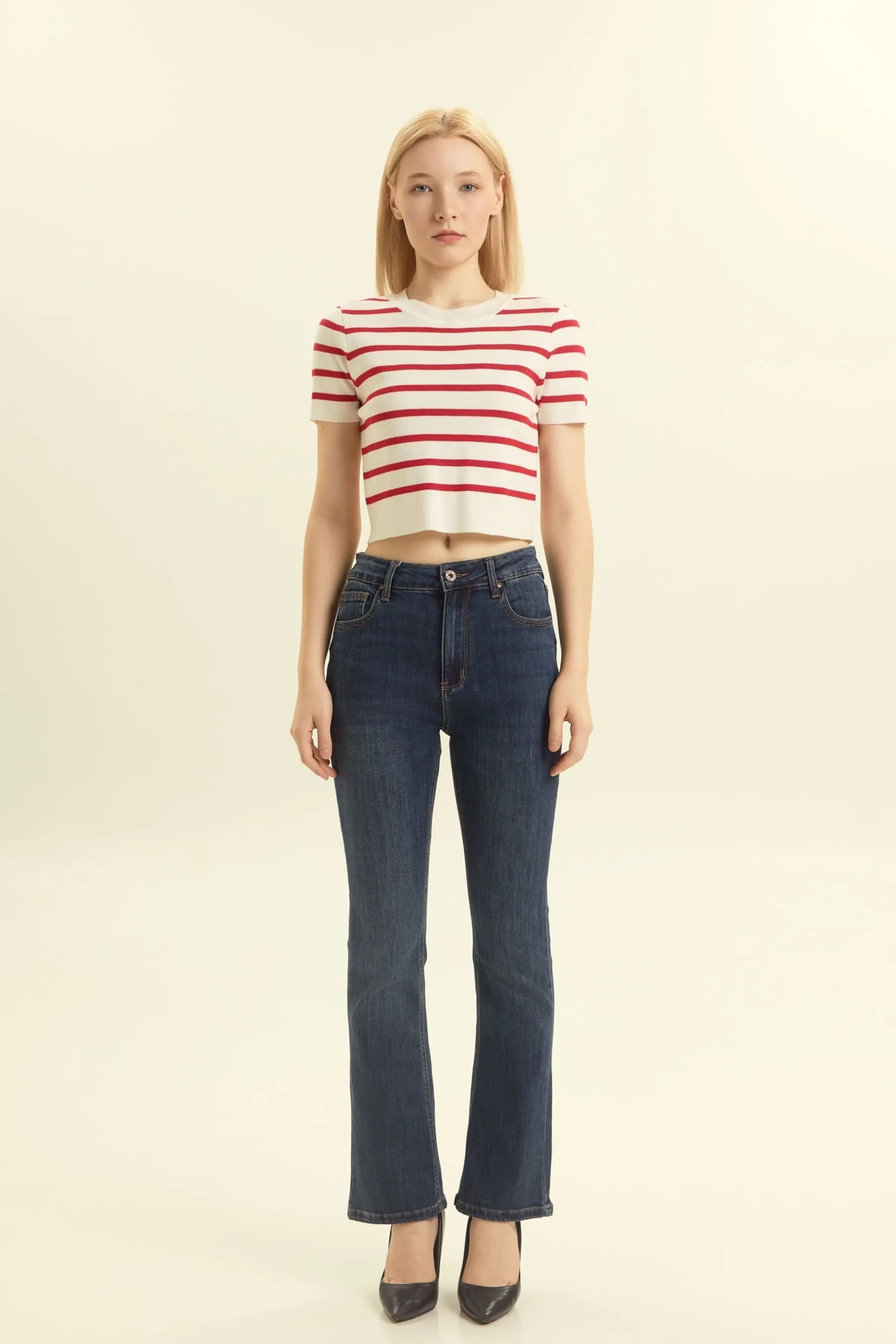 Джинсы синий для женщин 46119-65 74