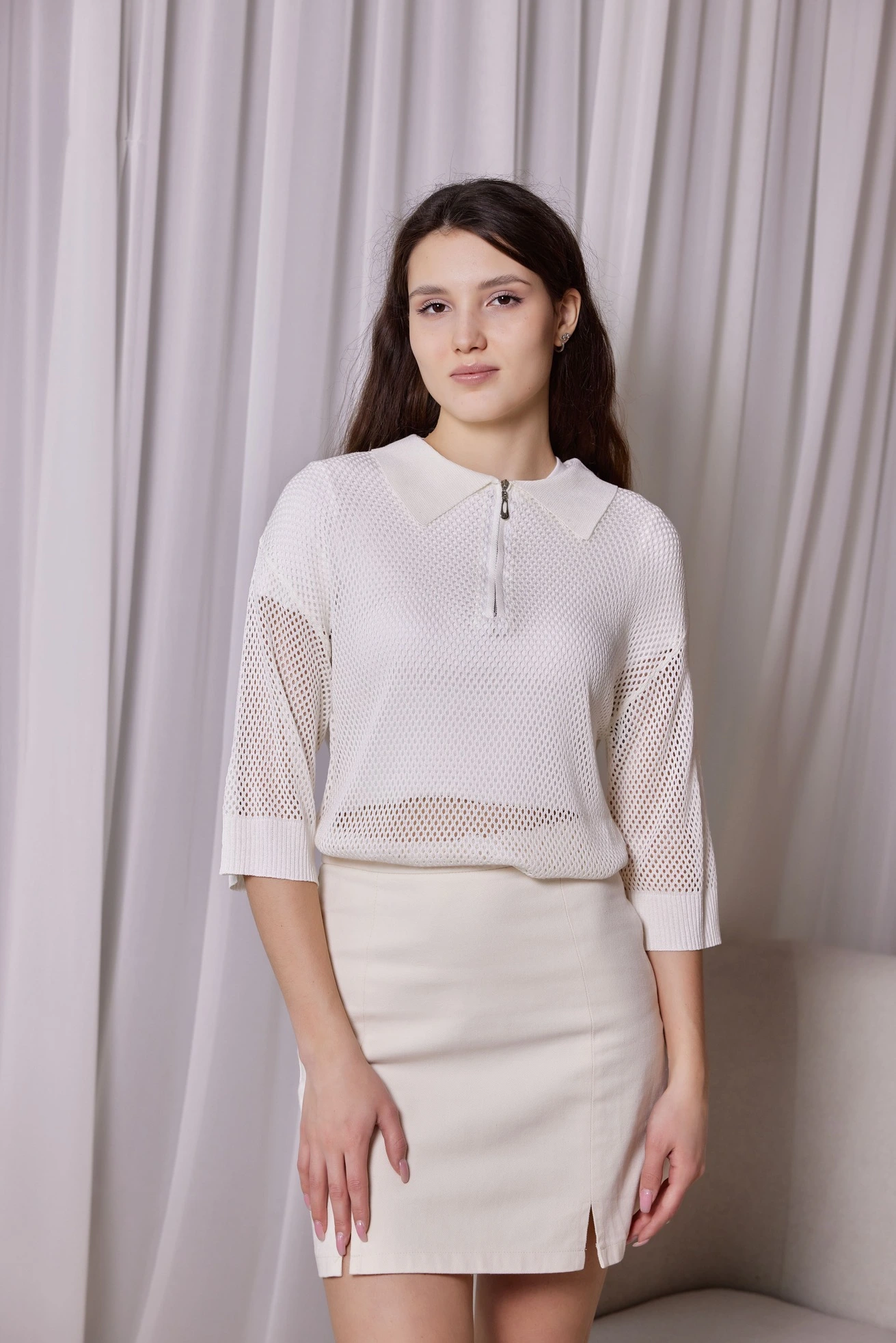 Футболка белый для женщин 40104-4 67