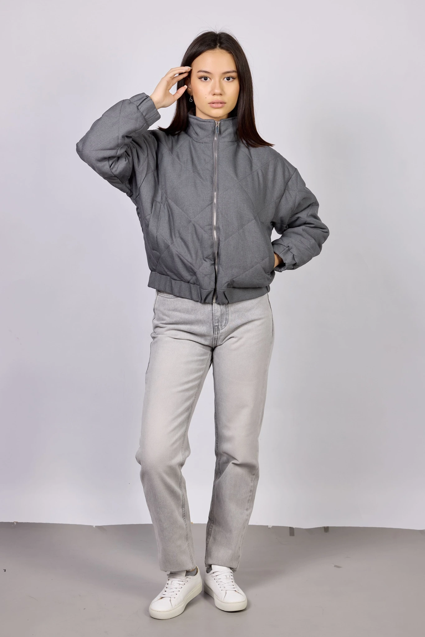 Куртка серый для женщин 42283-61 47