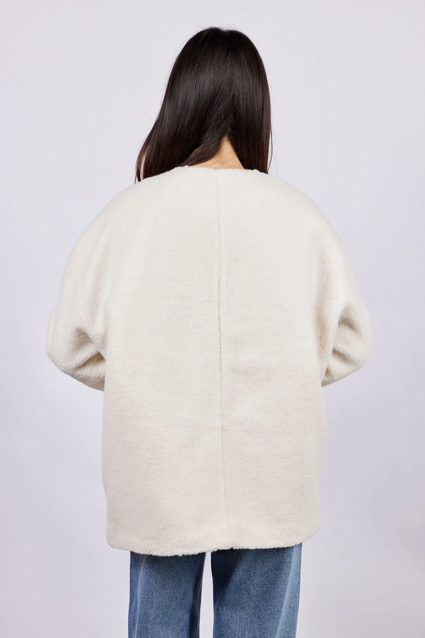 Пальто белый для женщин 43418-4 53