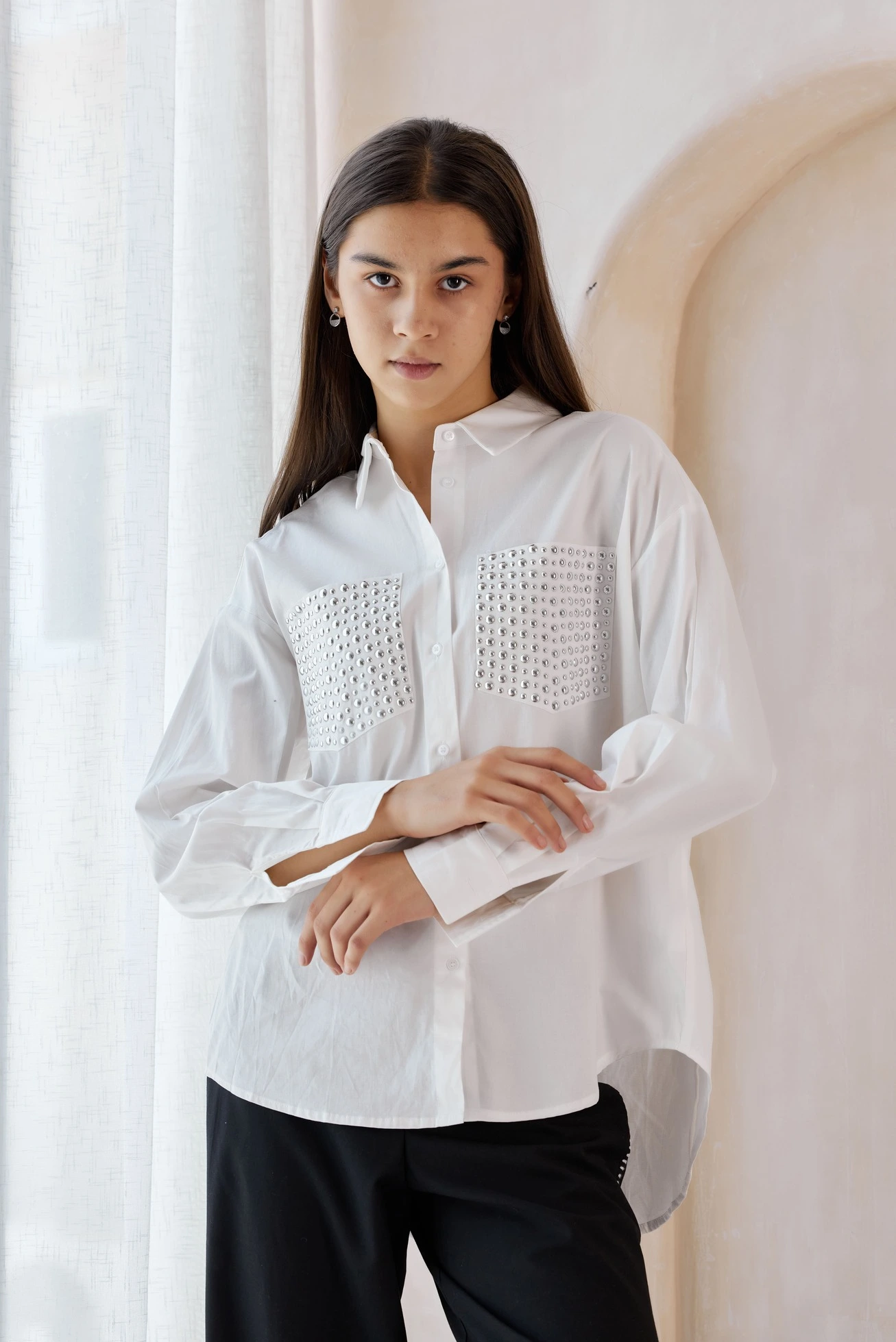 Рубашка белый для женщин 42141-4 66