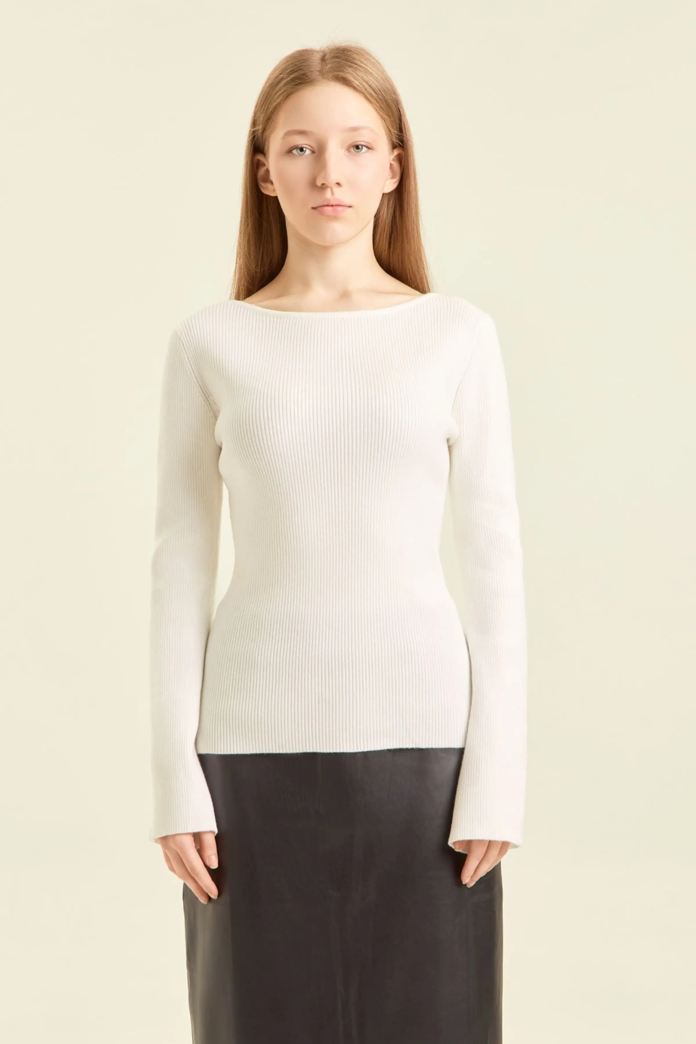 Джемпер белый для женщин 47291-4 60